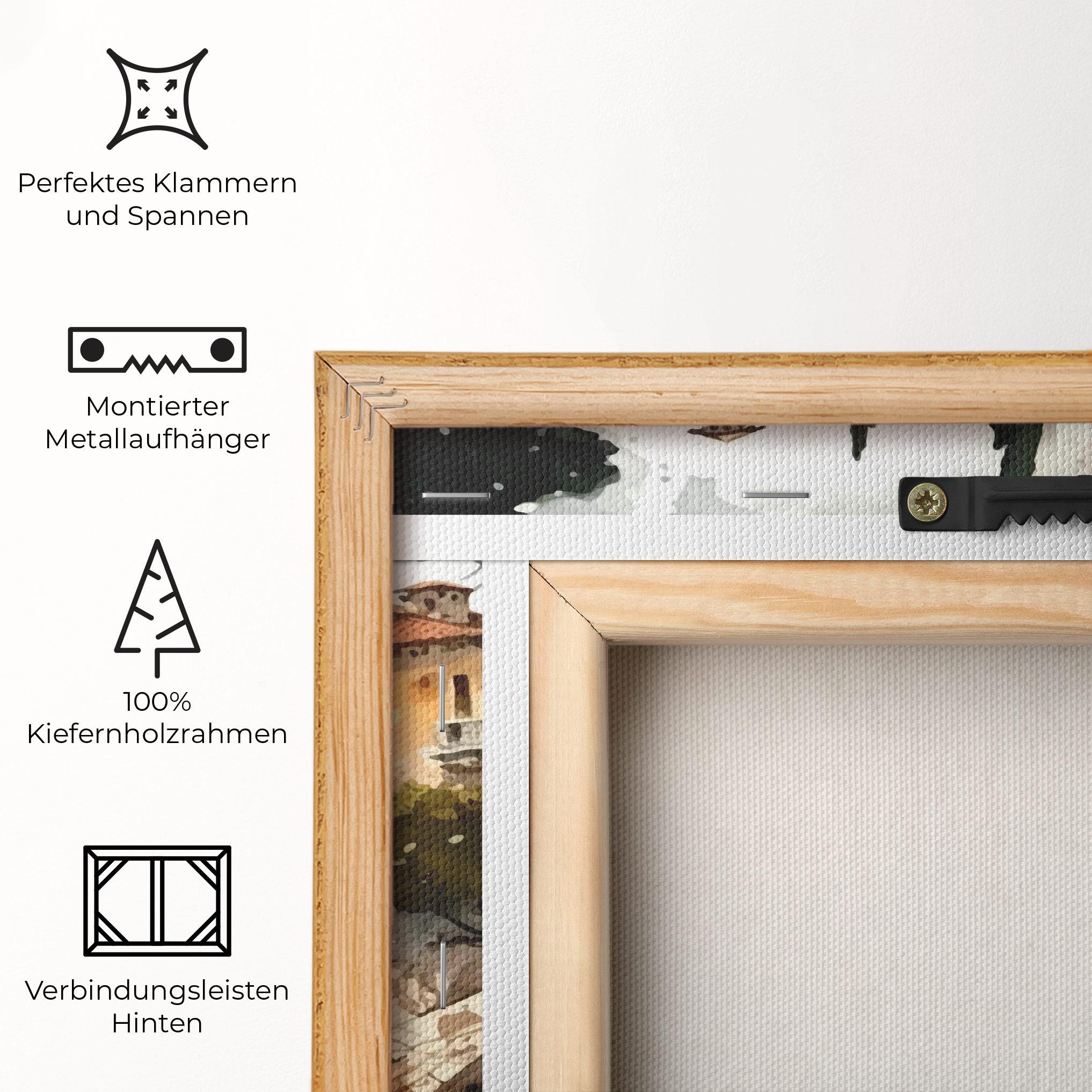 Leinwandbild Stunning Painting mockup 5