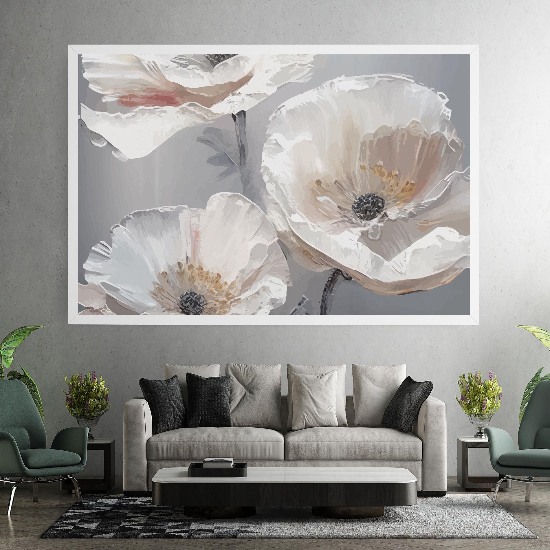 Cream Mix Flower mockup 7