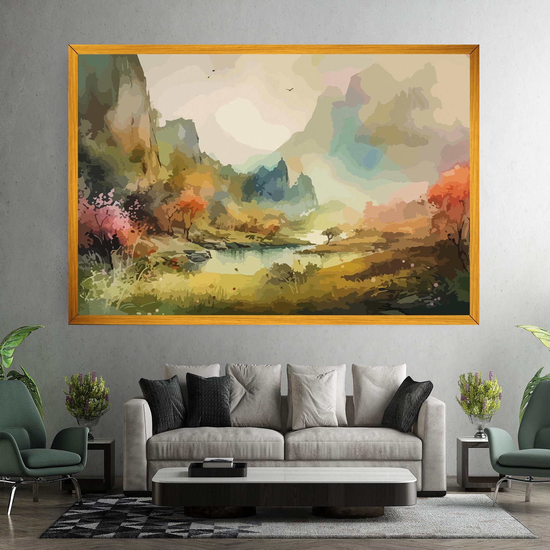 Nature Painting mockup 7
