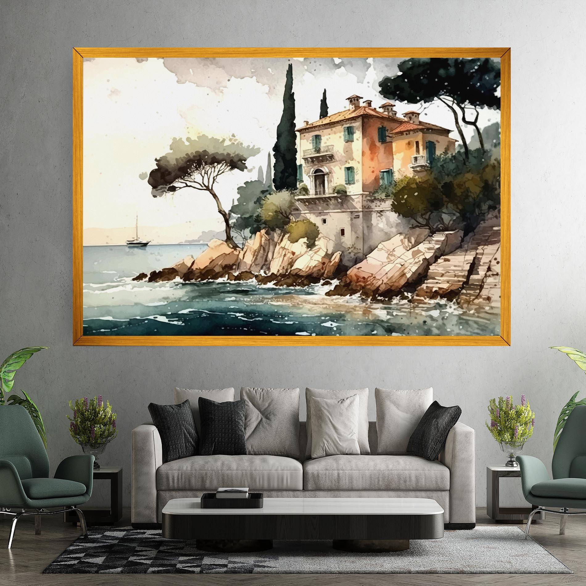 Leinwandbild Stunning Painting mockup 7