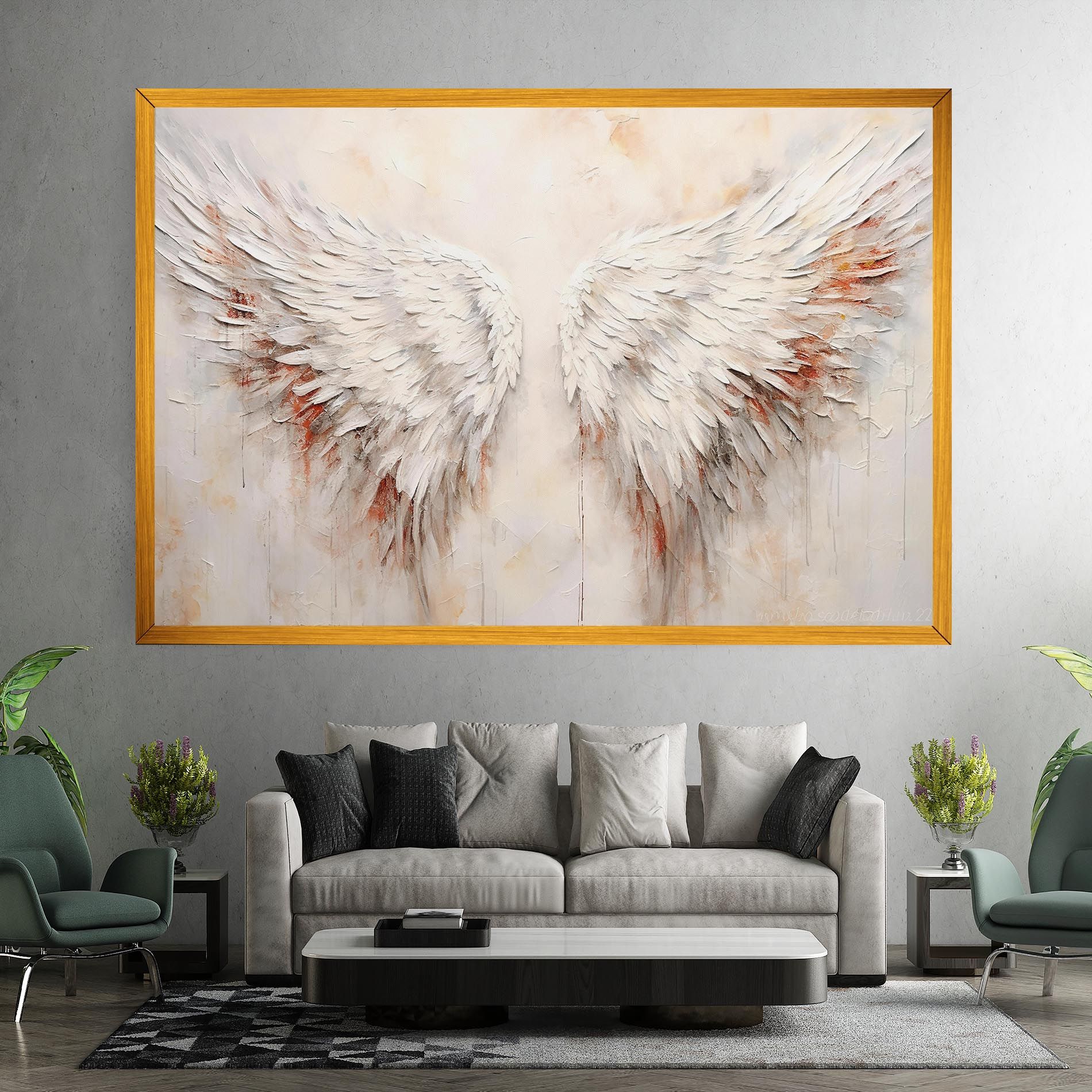 White Bloody Wings mockup 7