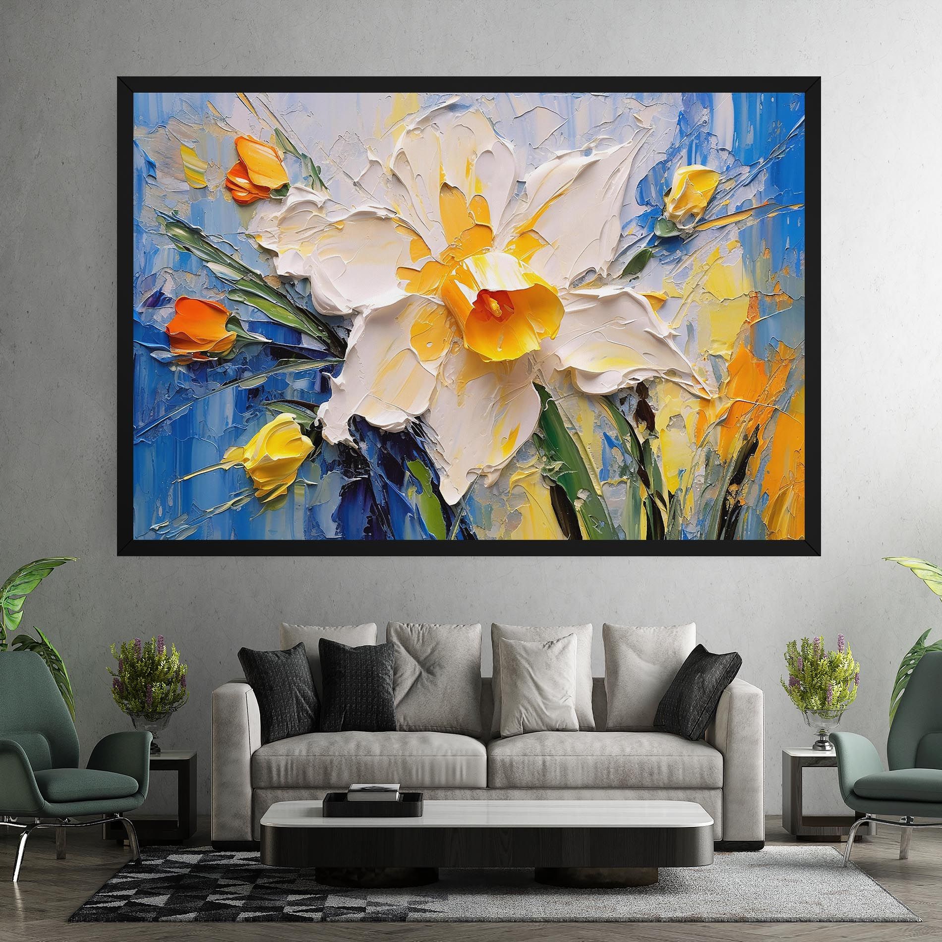 Abstract Flower Art mockup 7