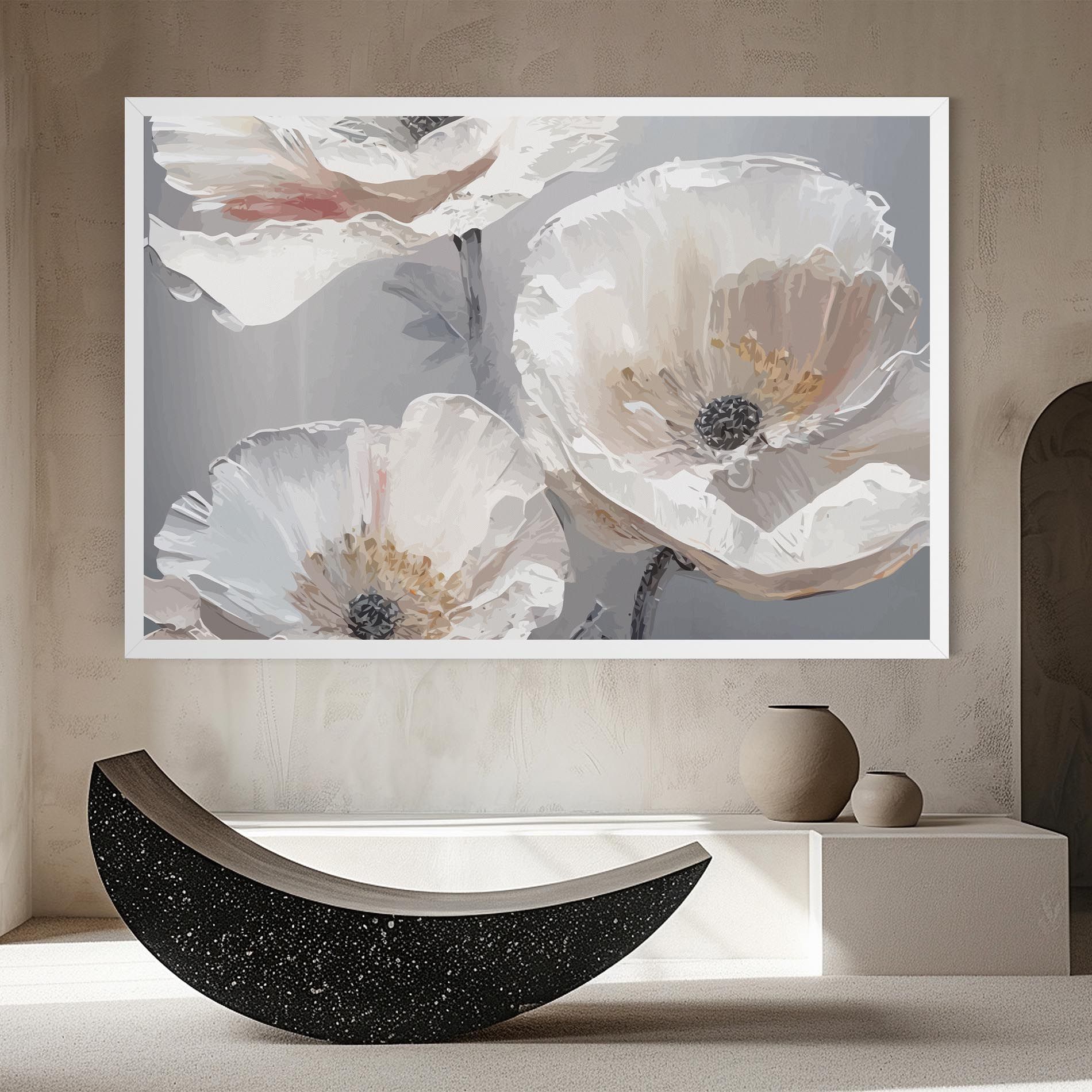 Cream Mix Flower mockup 8