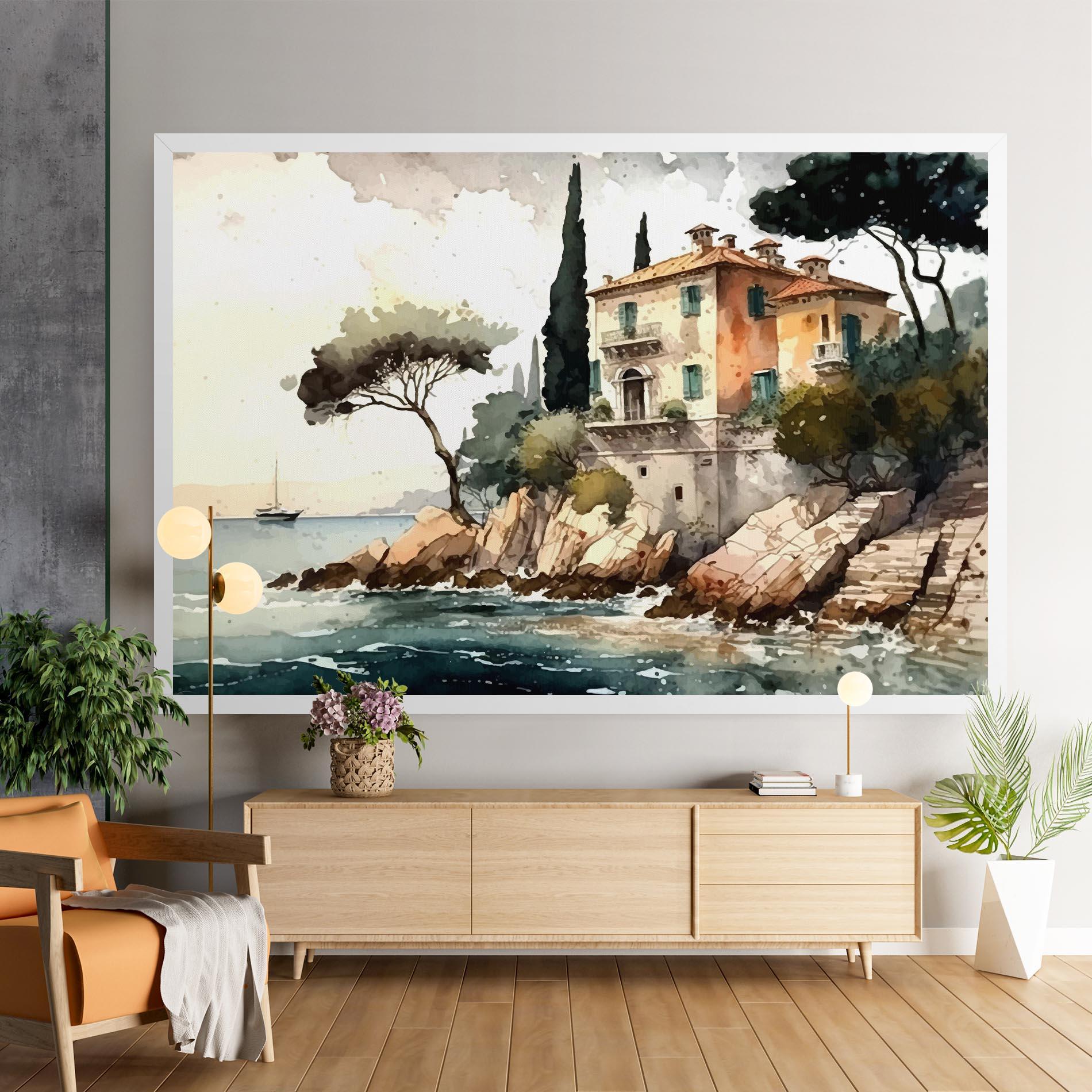 Leinwandbild Stunning Painting mockup 9