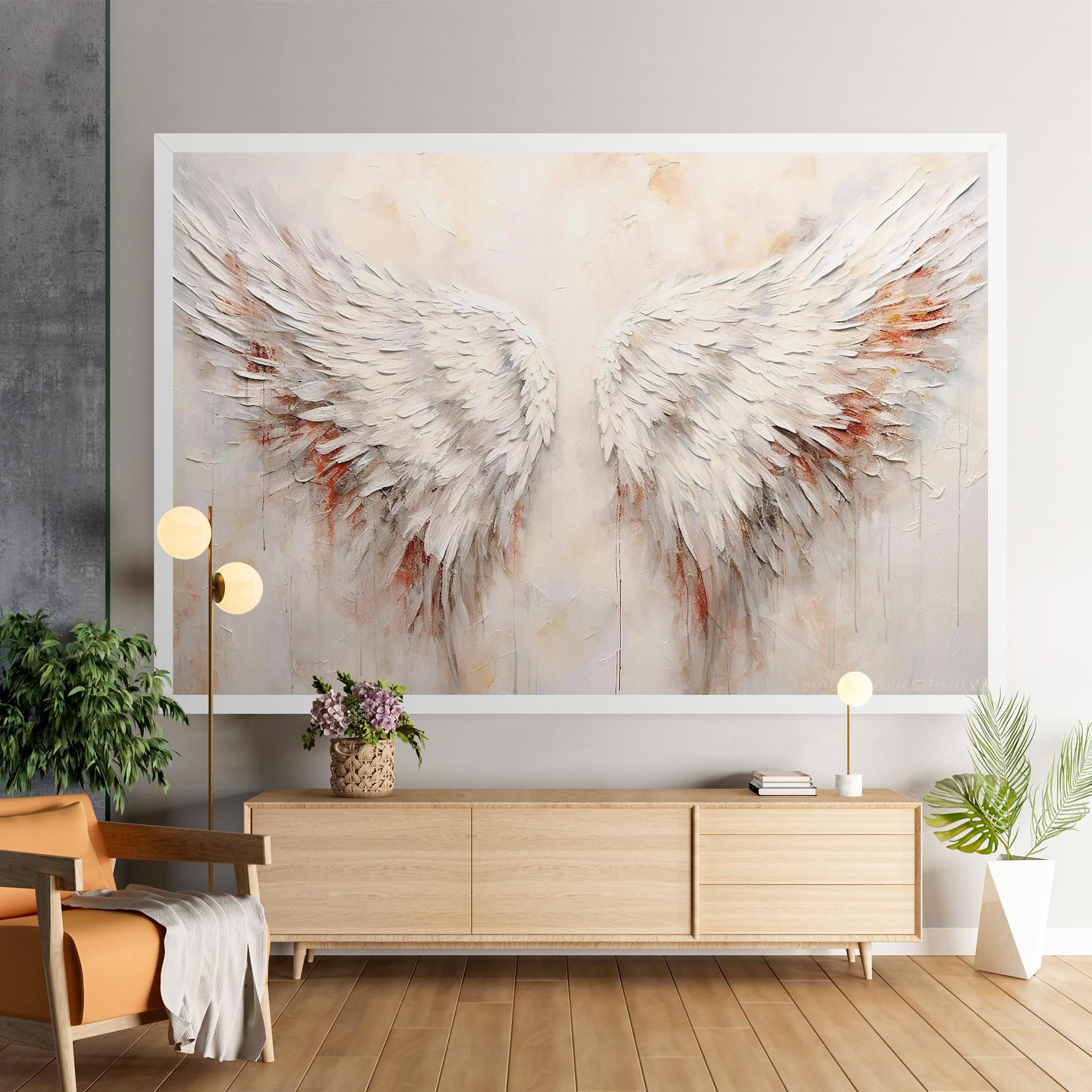 White Bloody Wings mockup 9