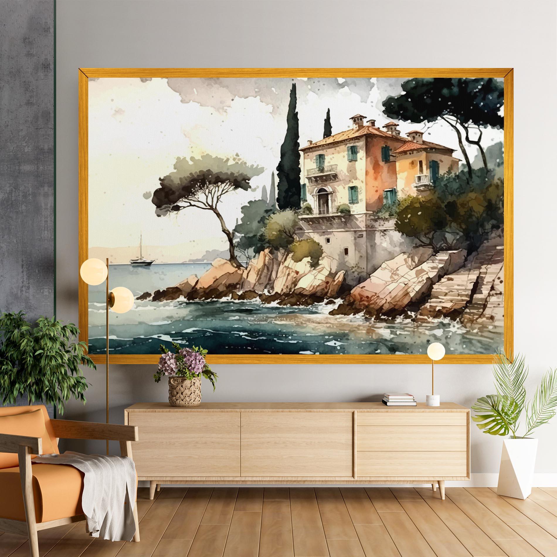 Leinwandbild Stunning Painting mockup 9