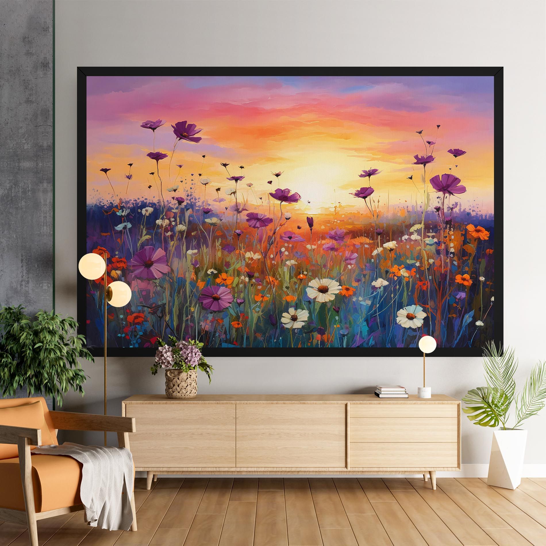 Dreamy Field Flowers mockup 9