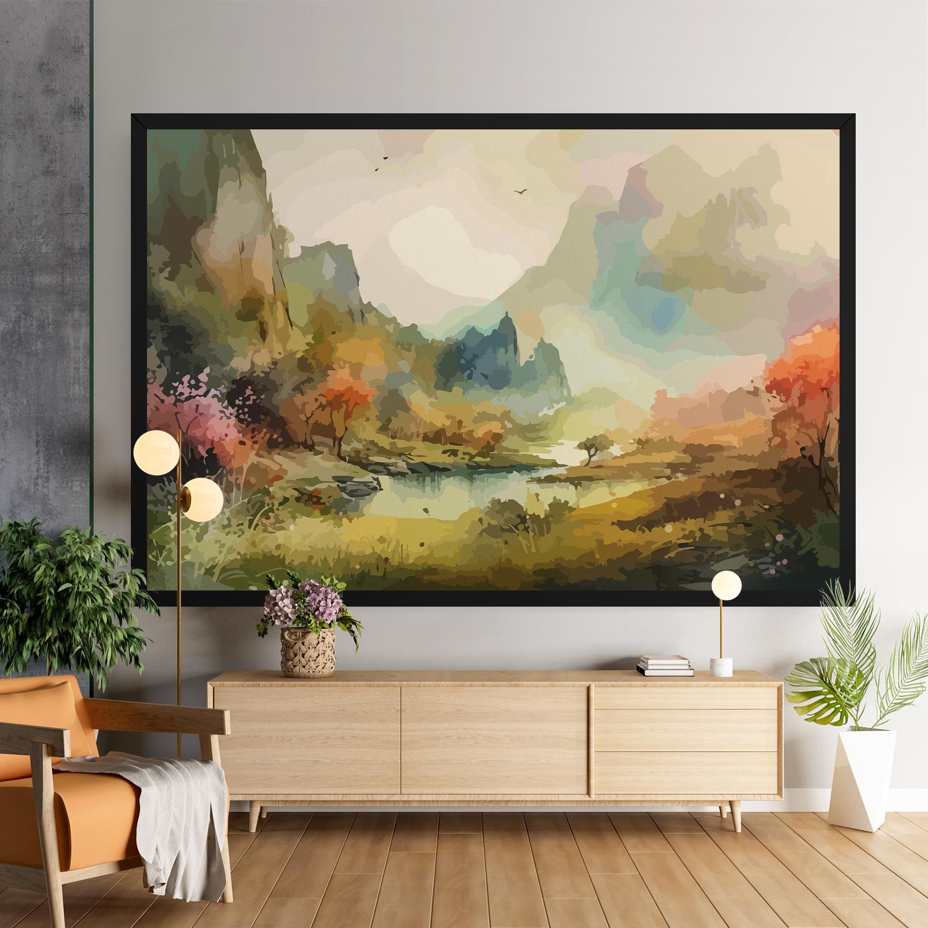 Nature Painting mockup 9