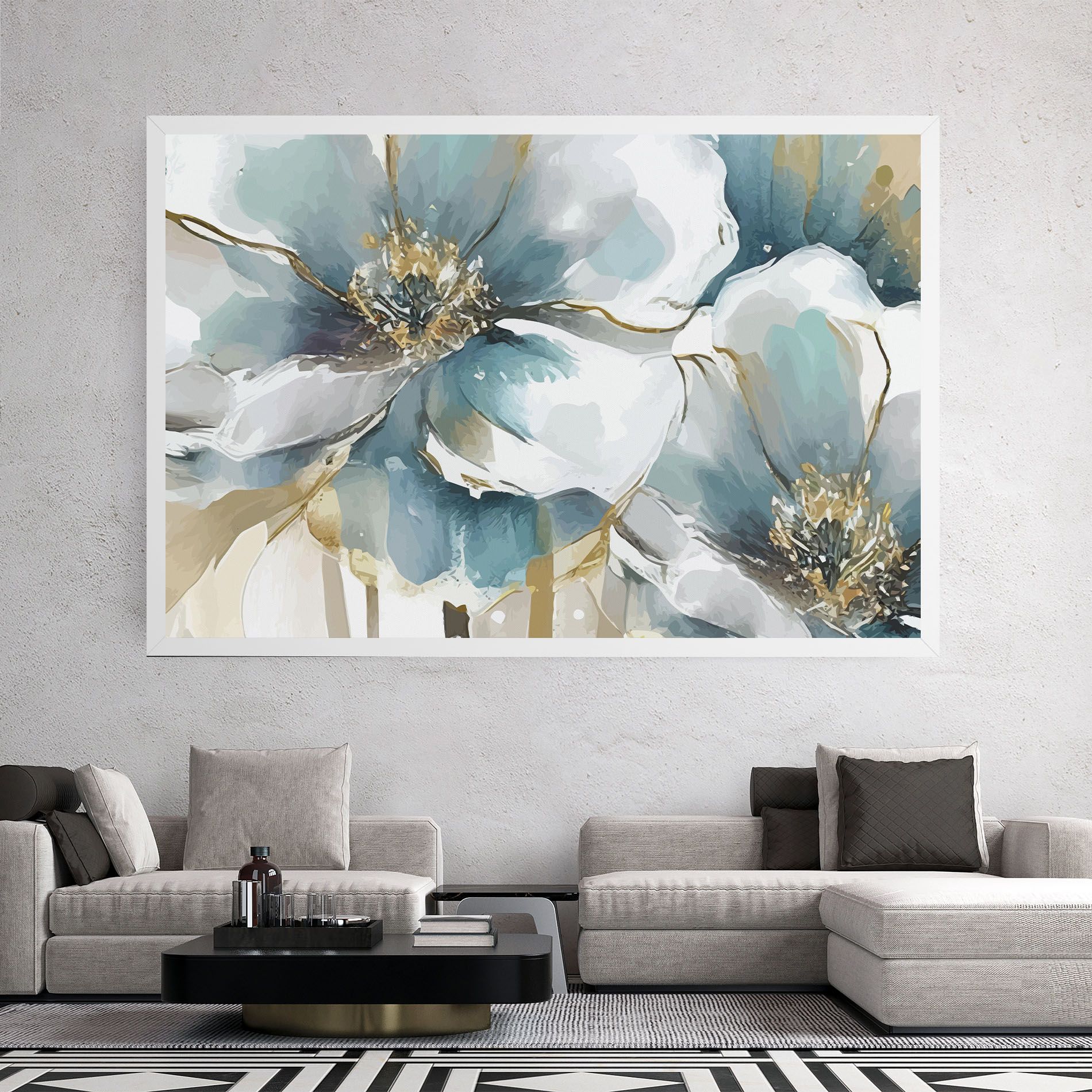 Flower Mix Art mockup 2