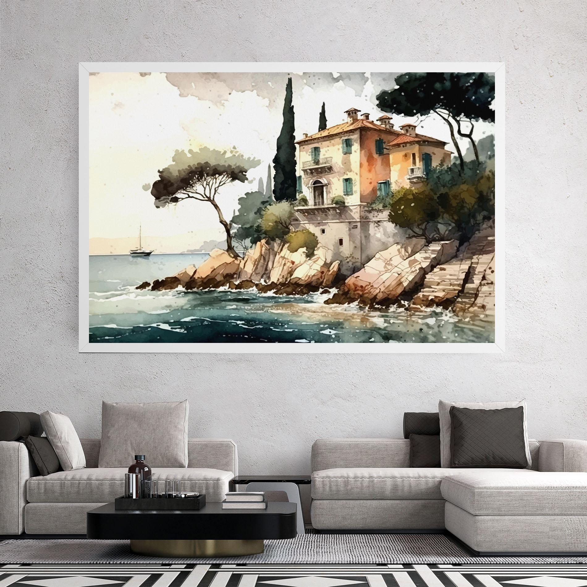 Leinwandbild Stunning Painting mockup 2