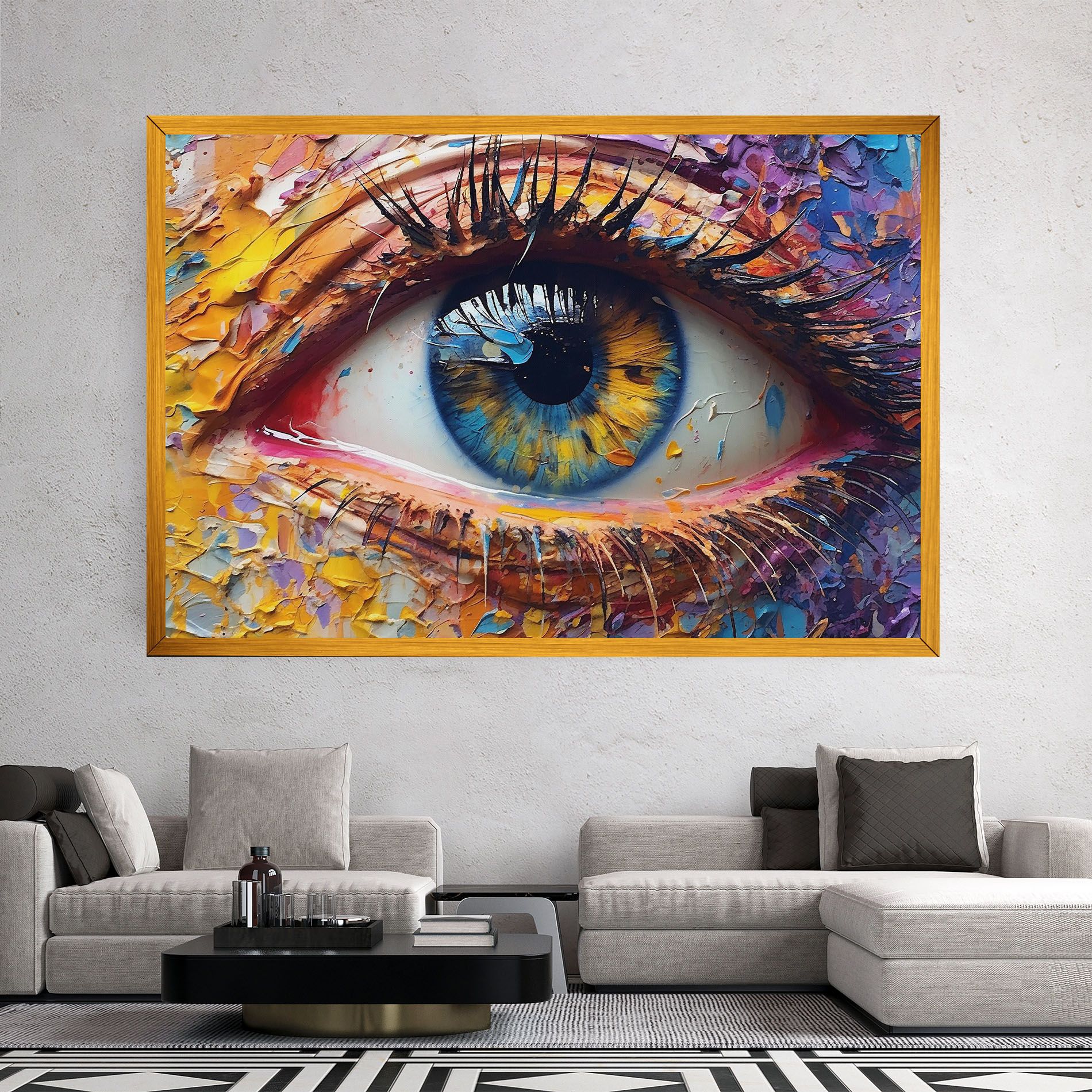 Blue Eyes Art mockup 2