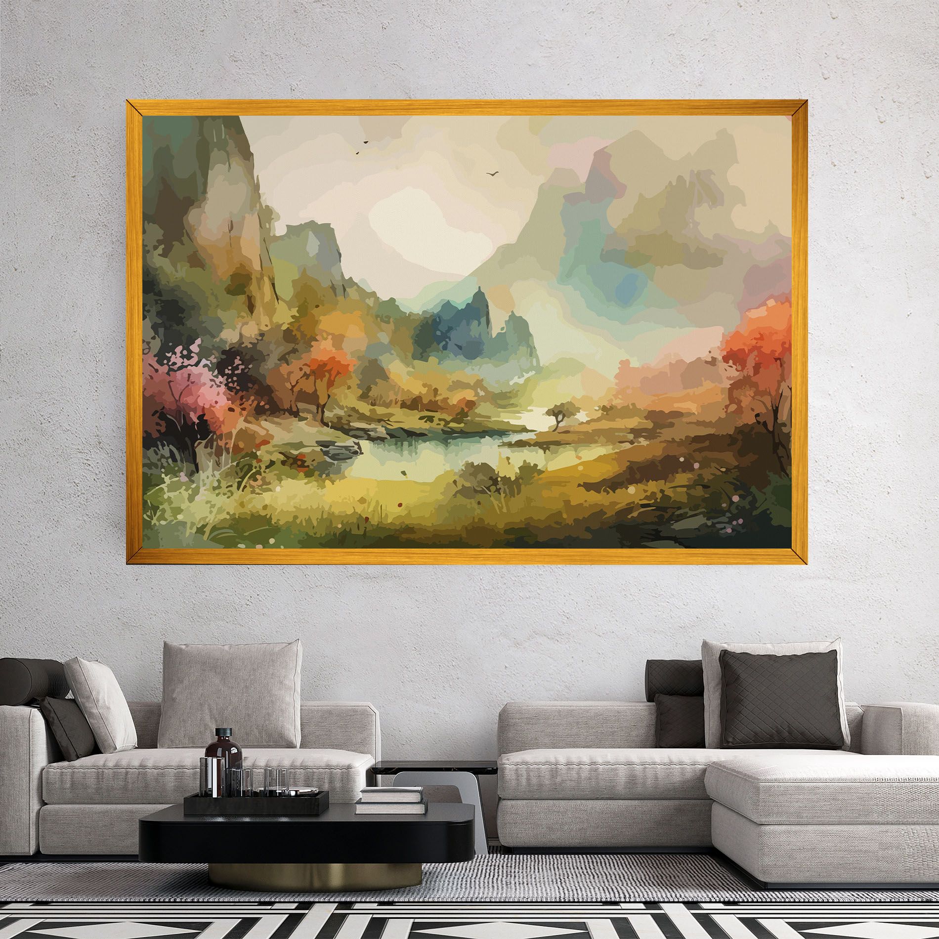Nature Painting mockup 2