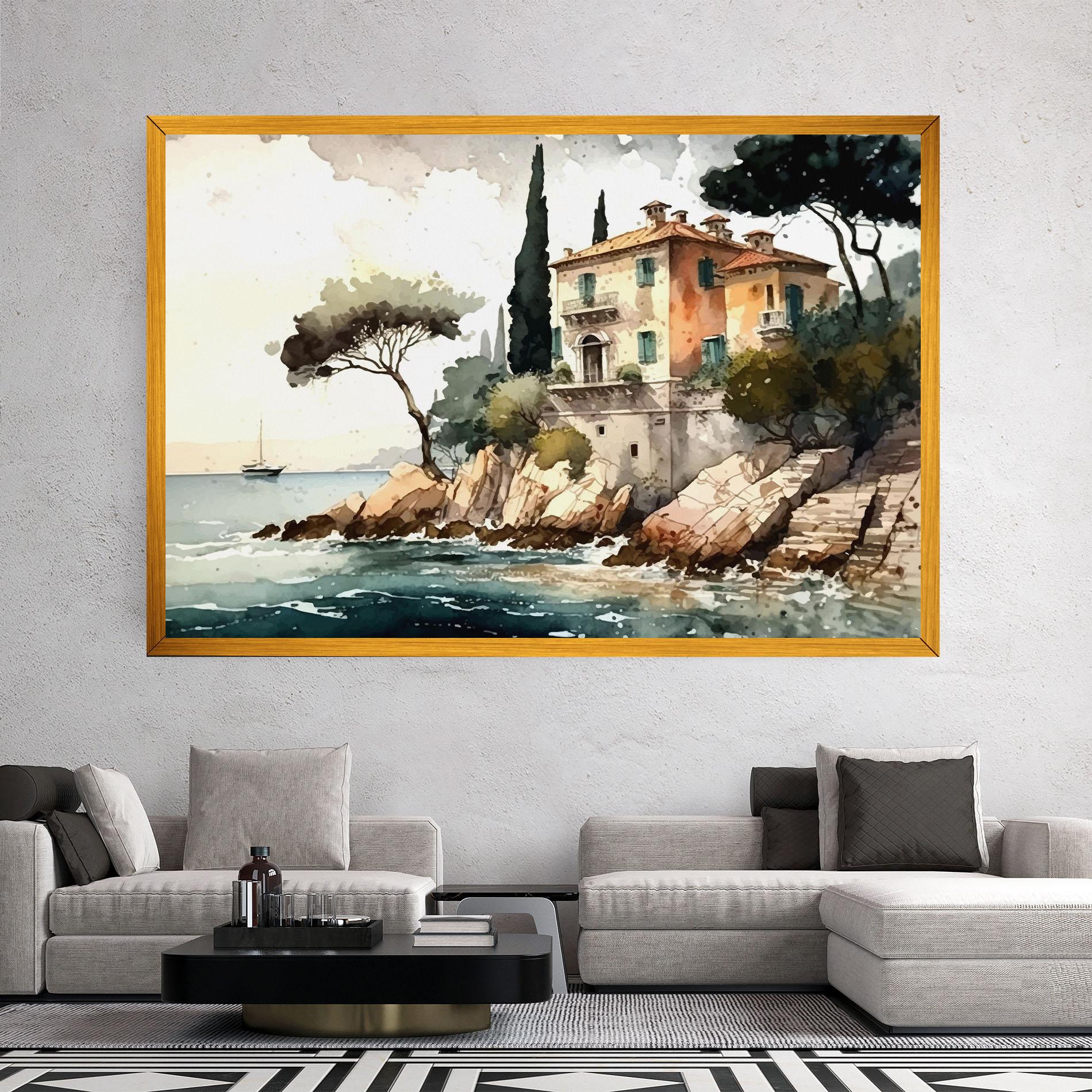 Leinwandbild Stunning Painting mockup 2