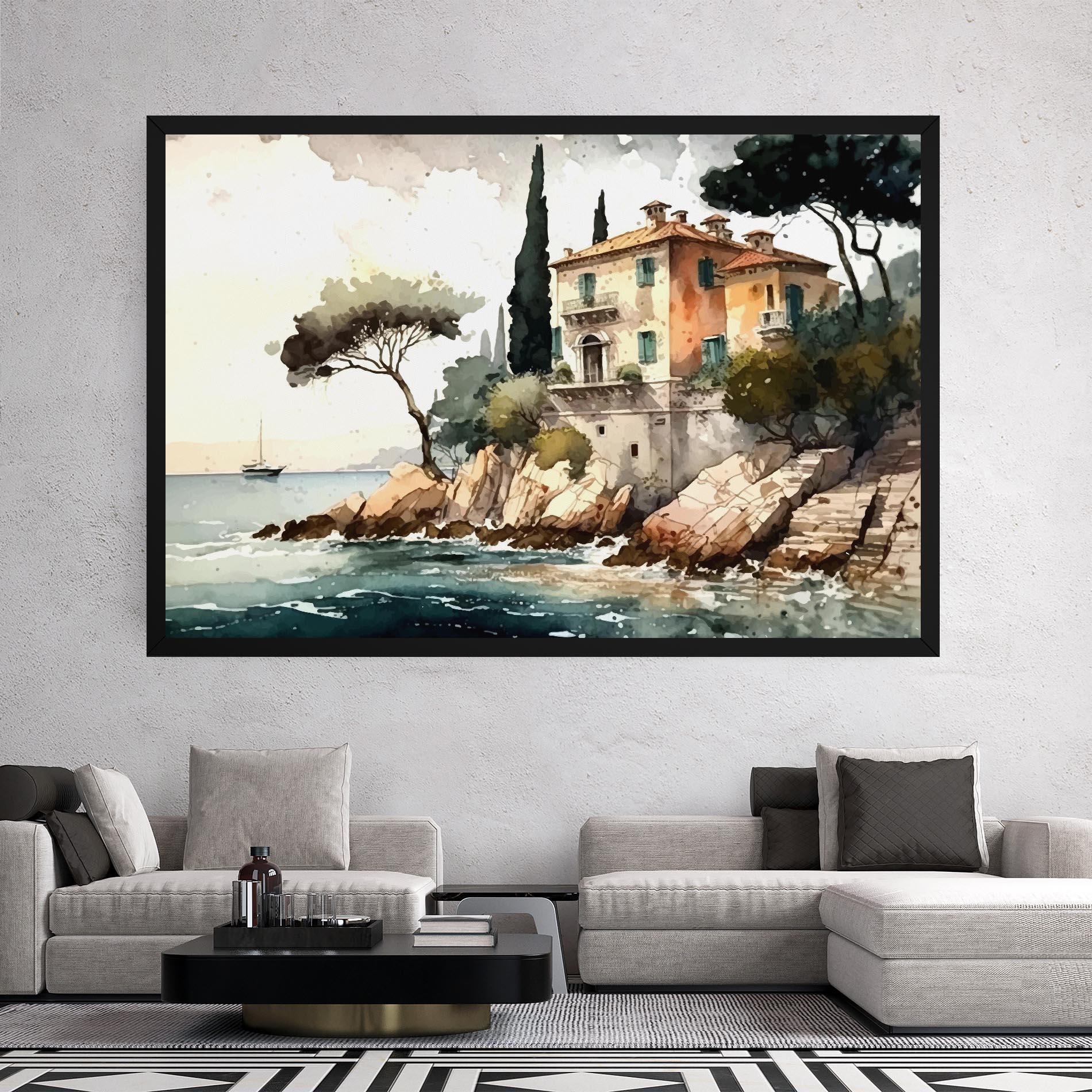 Leinwandbild Stunning Painting mockup 2