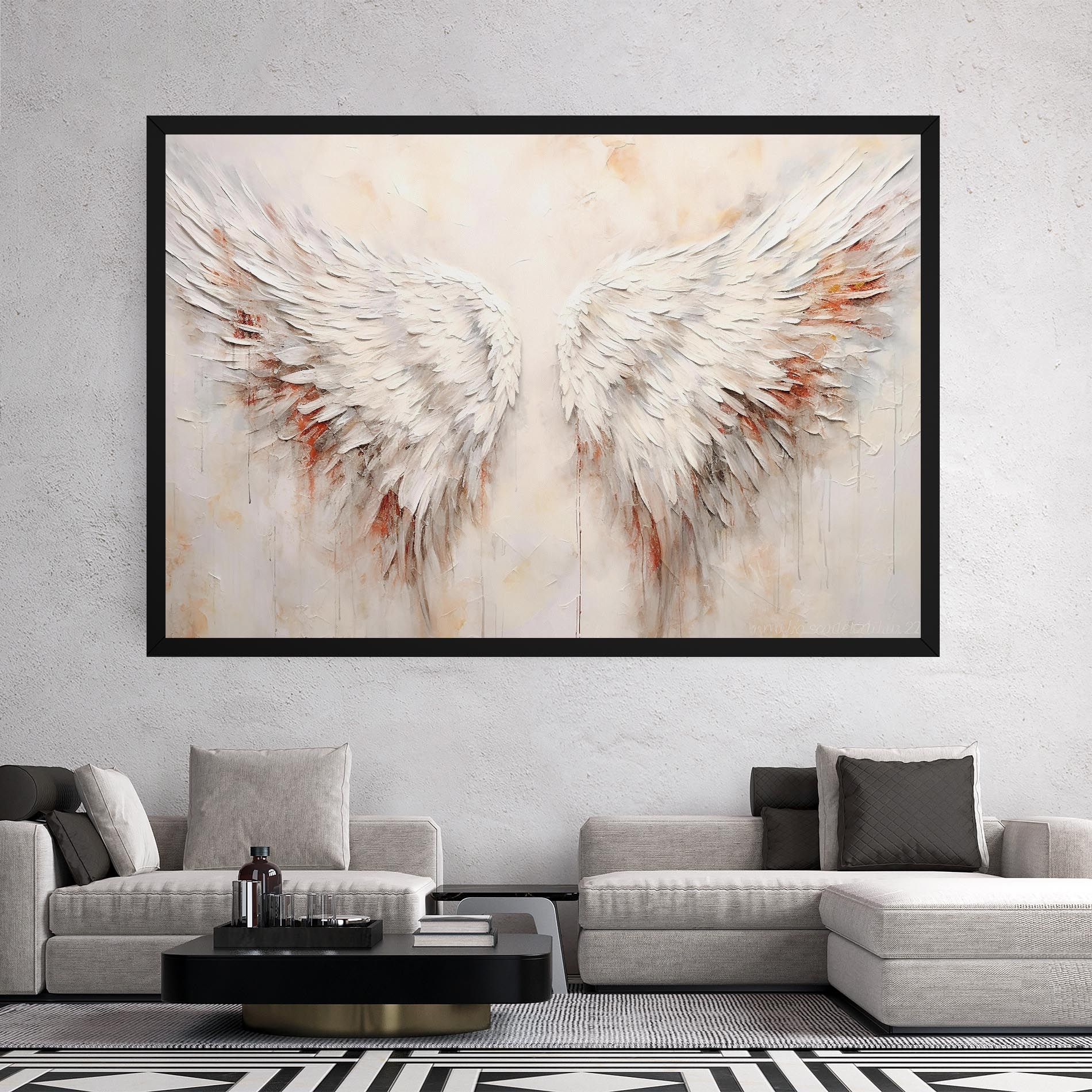 White Bloody Wings mockup 2