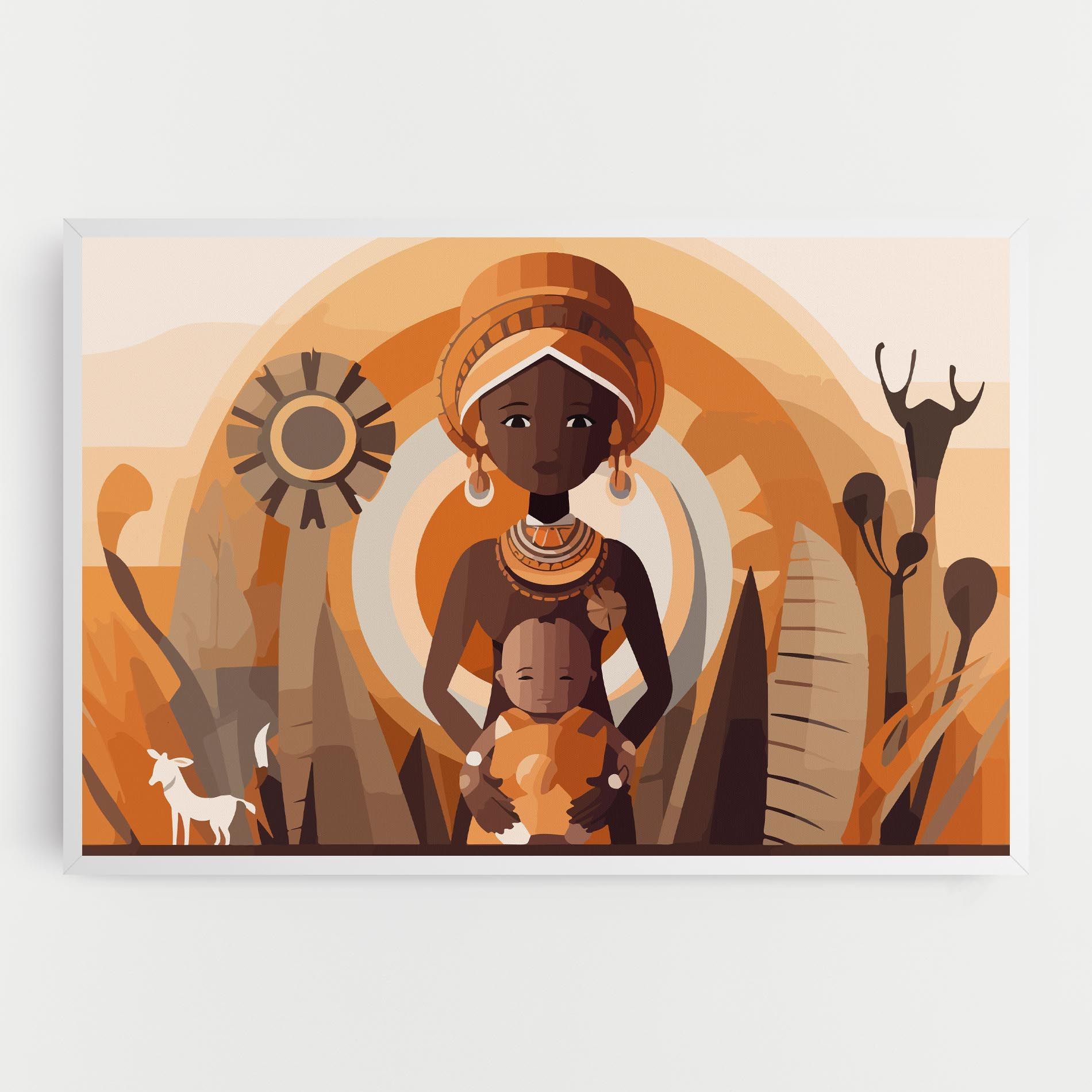 African Baby mockup 0
