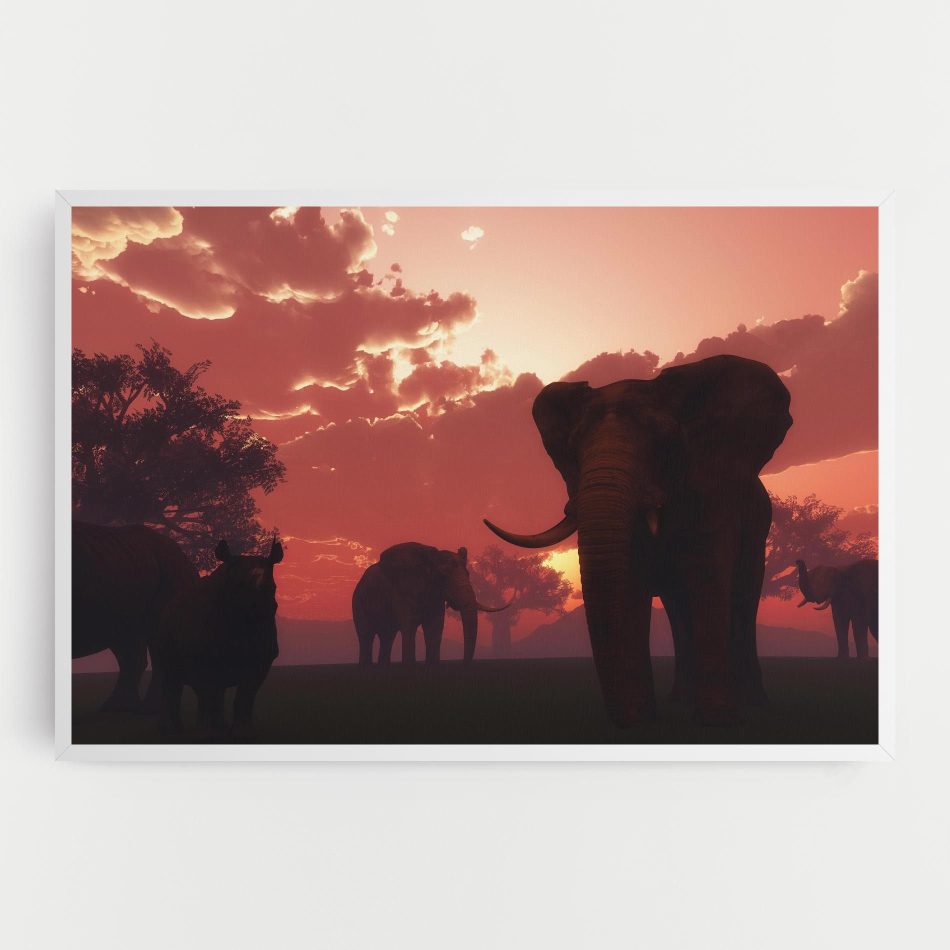 African Elephant View mockup 0