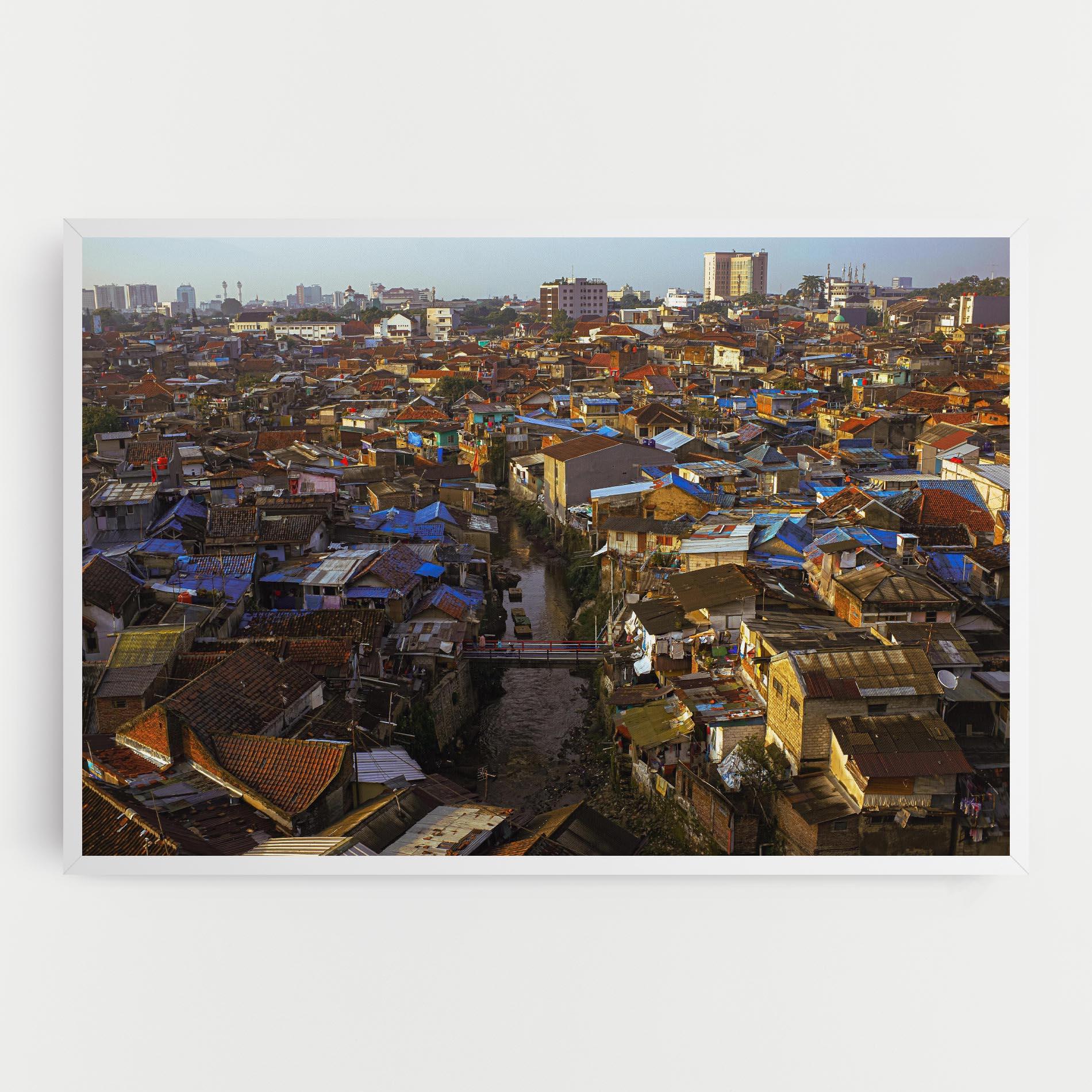 Leinwandbild Bandung Golden Hour mockup 0