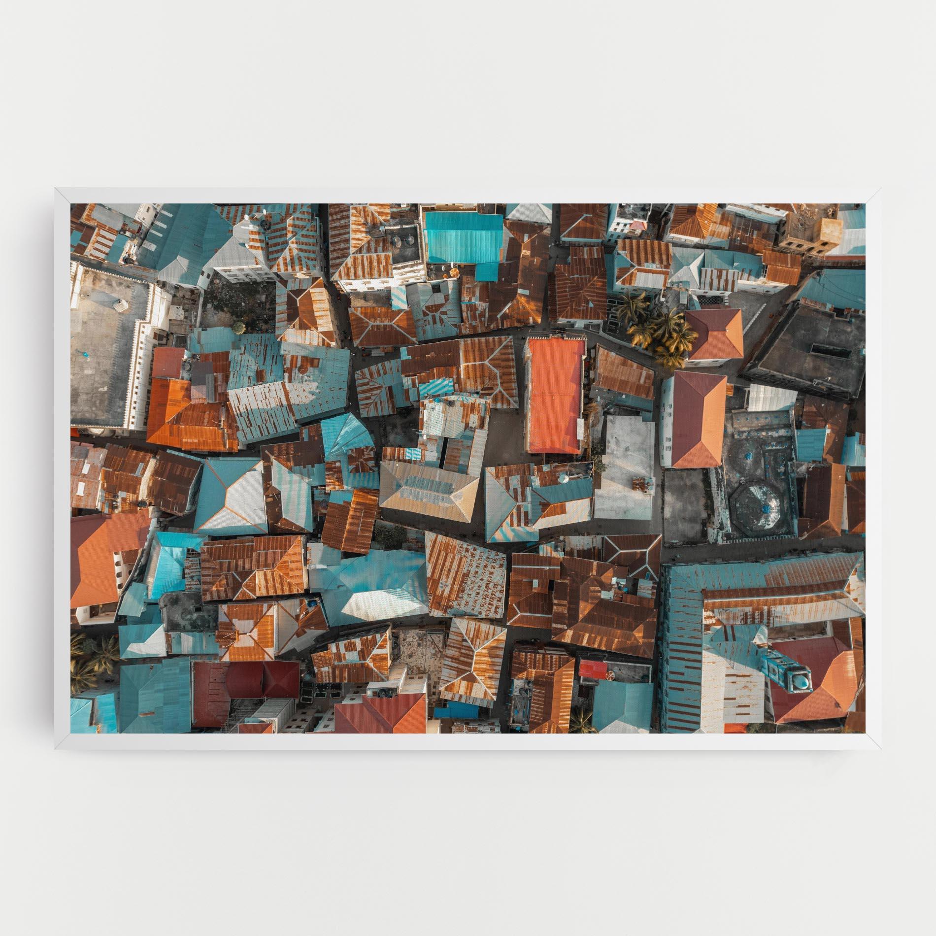 Leinwandbild Island Tanzania mockup 0