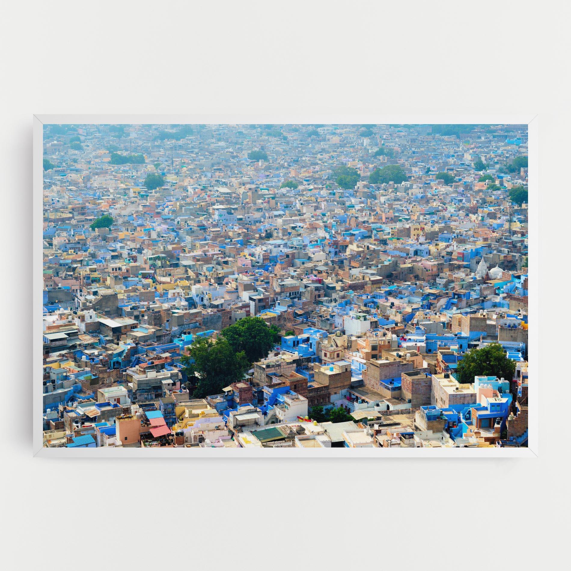 Leinwandbild Rajasthan India Buildings mockup 0