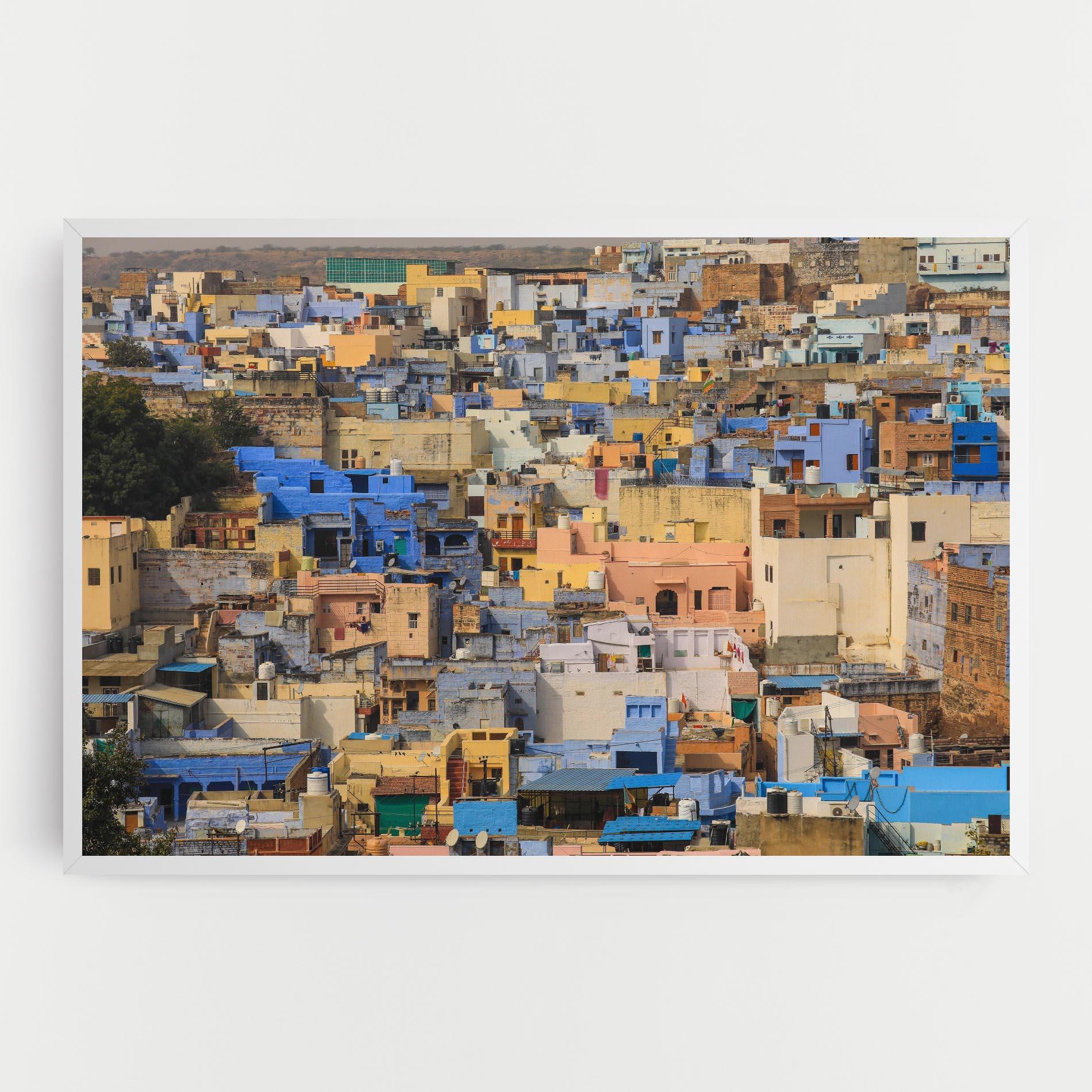 Leinwandbild Rajasthan View India mockup 0