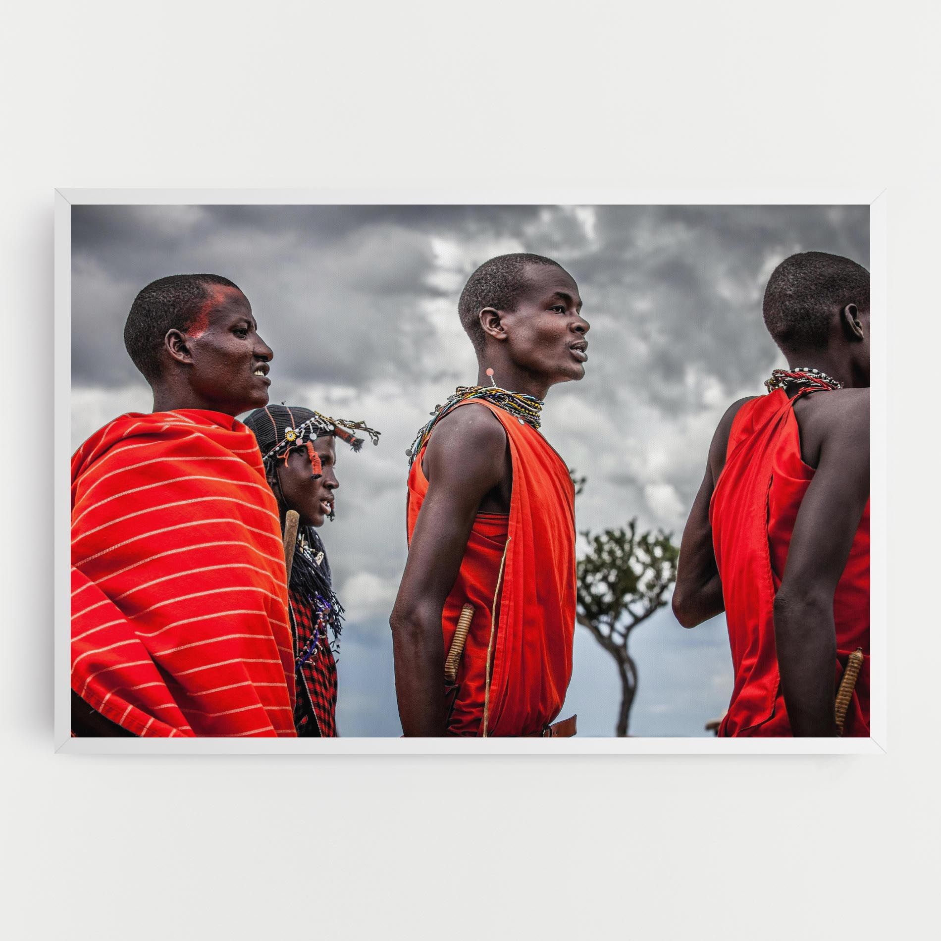 Red African Clothes mockup 0