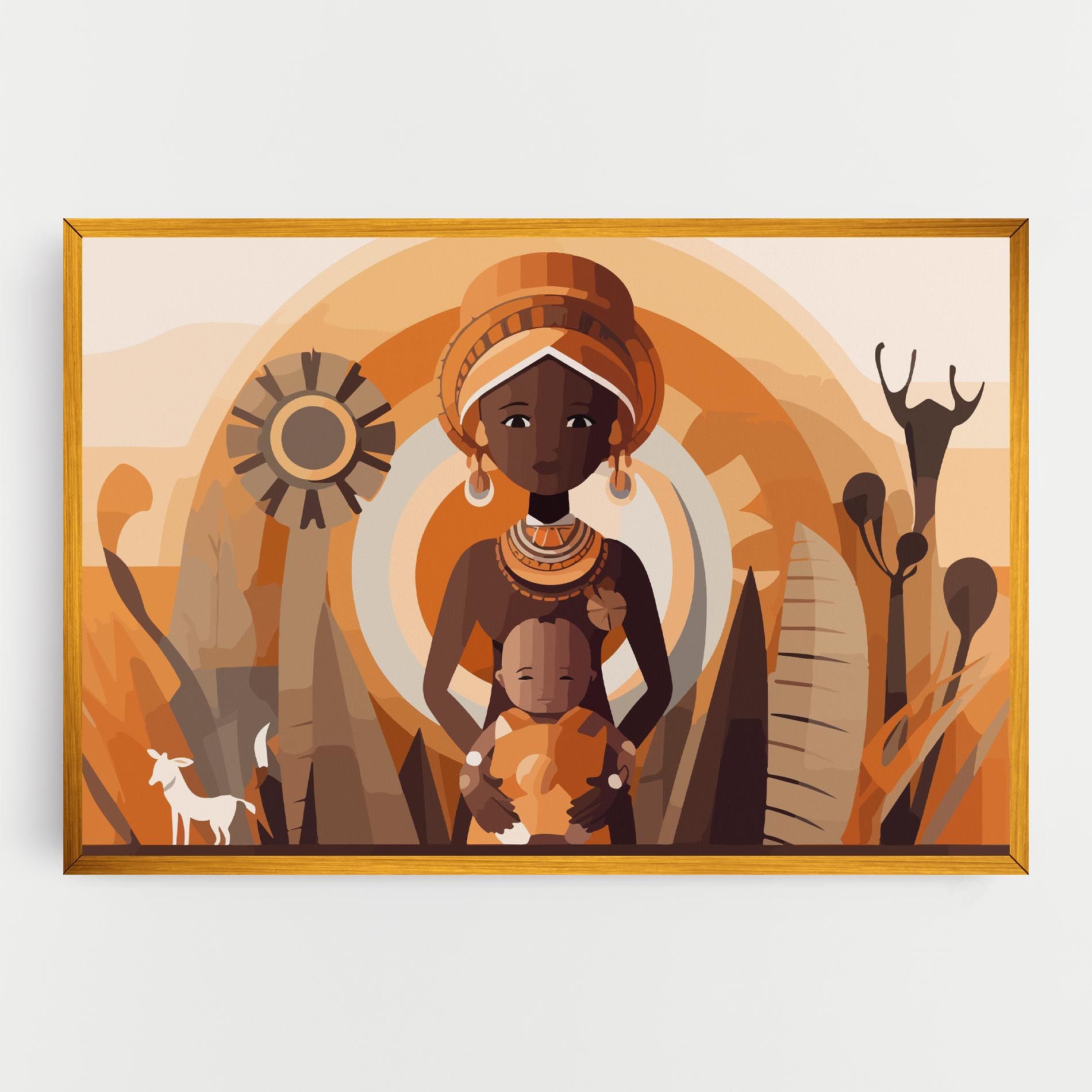 African Baby mockup 0