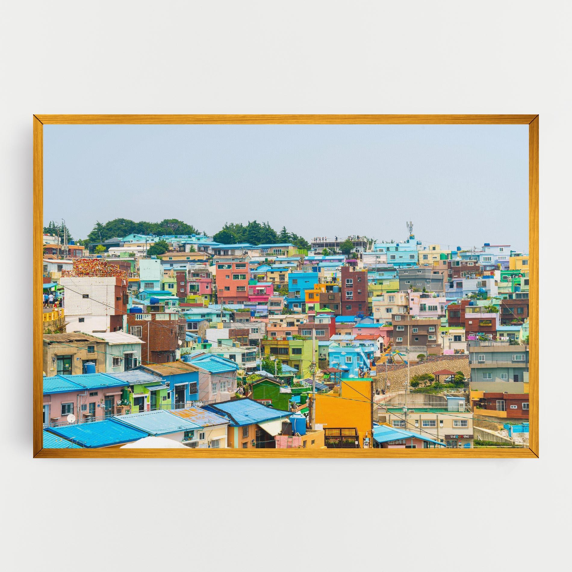 Leinwandbild Gamcheon Culture mockup 0