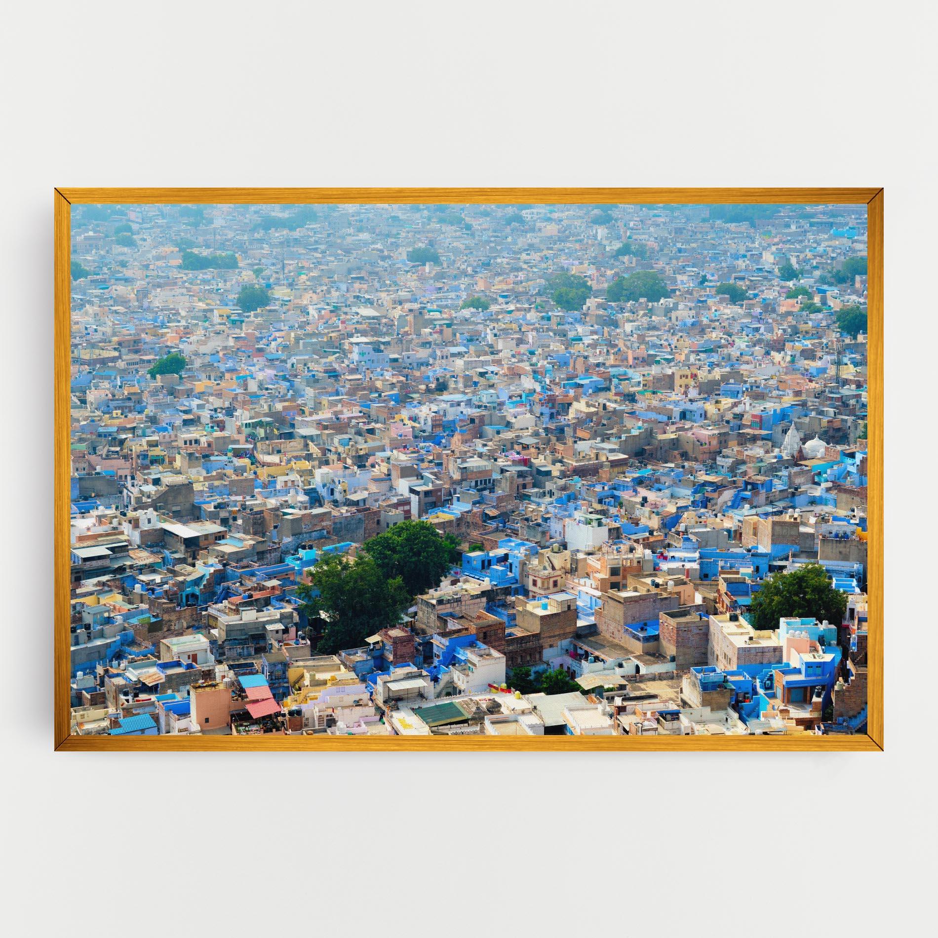 Leinwandbild Rajasthan India Buildings mockup 0