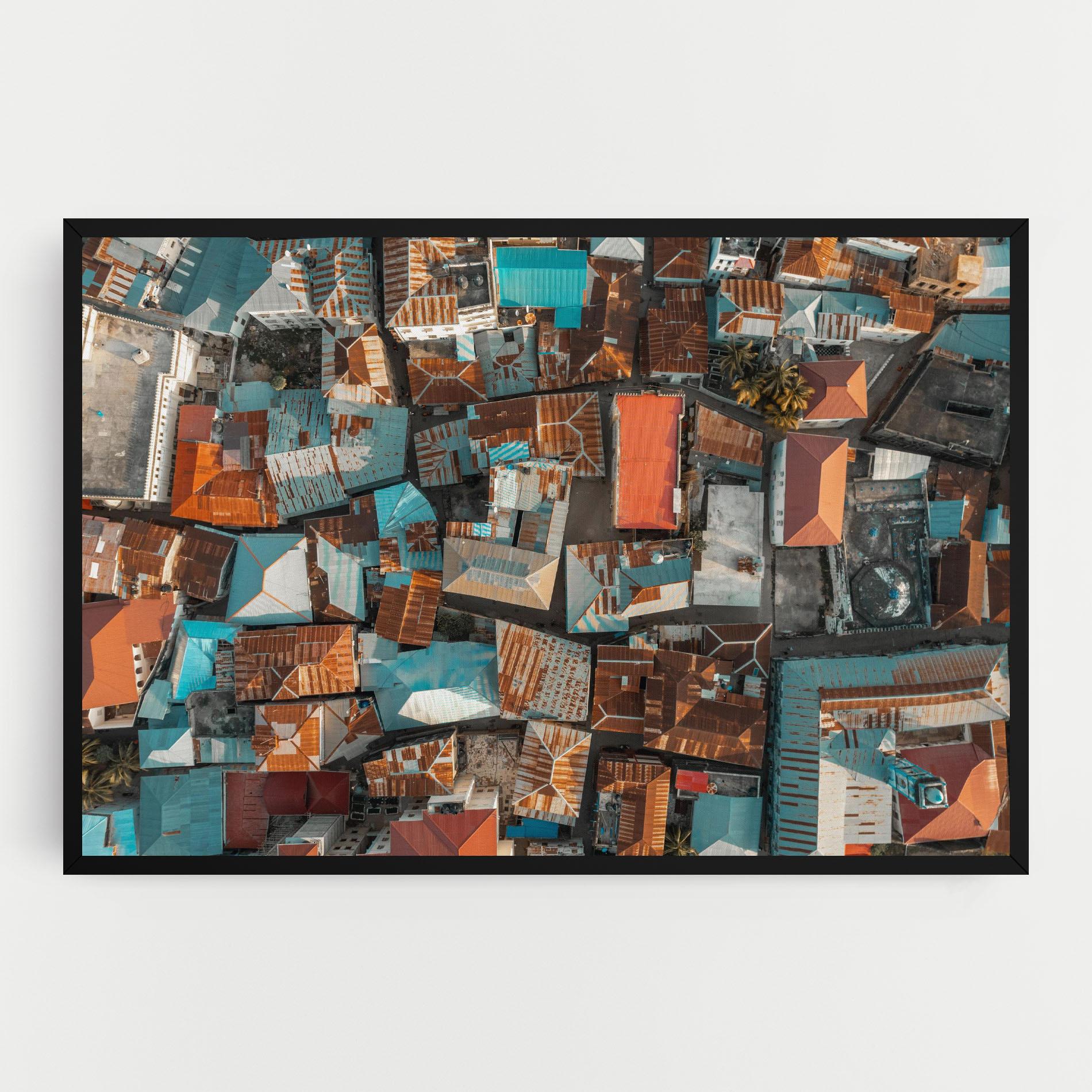 Leinwandbild Island Tanzania mockup 0