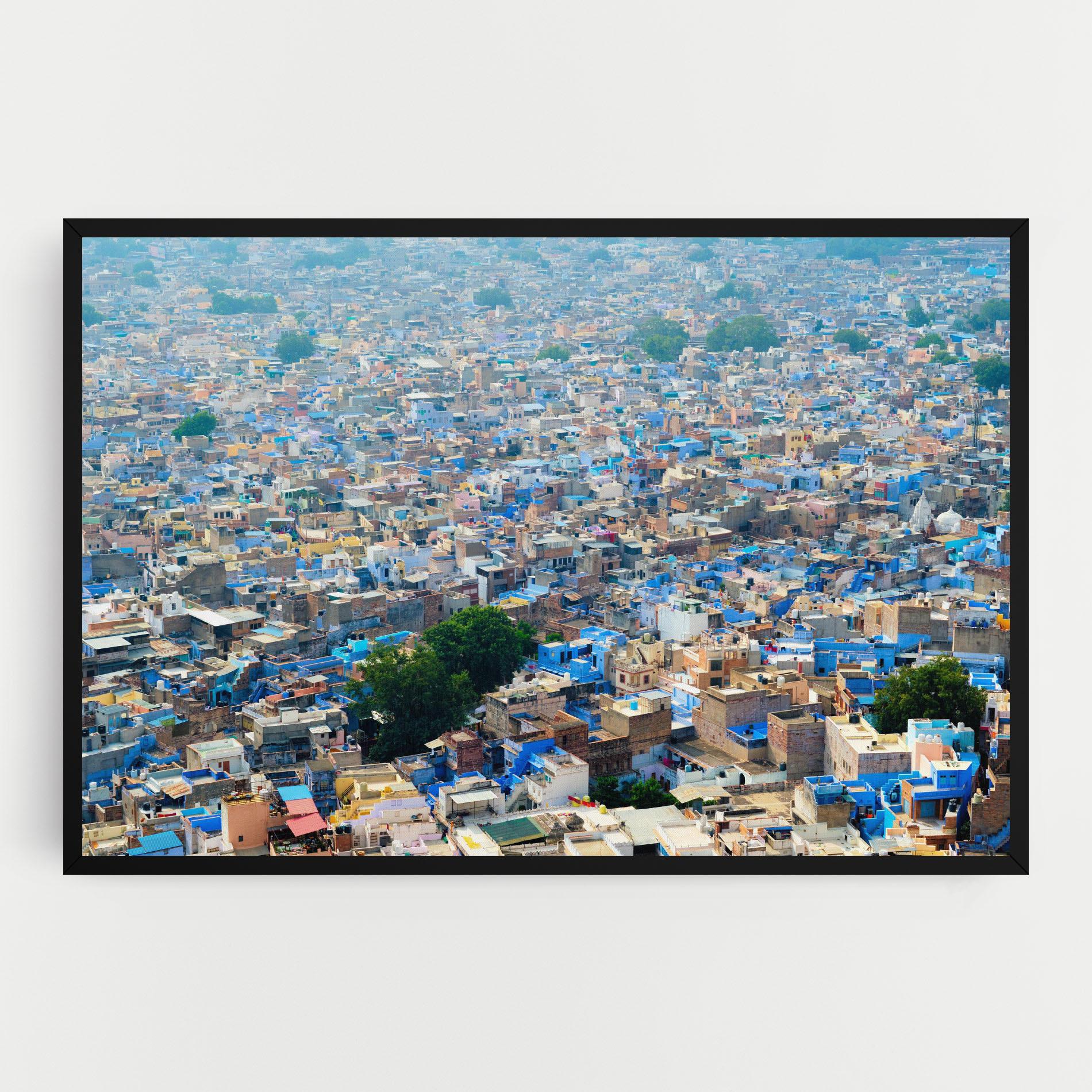 Leinwandbild Rajasthan India Buildings mockup 0