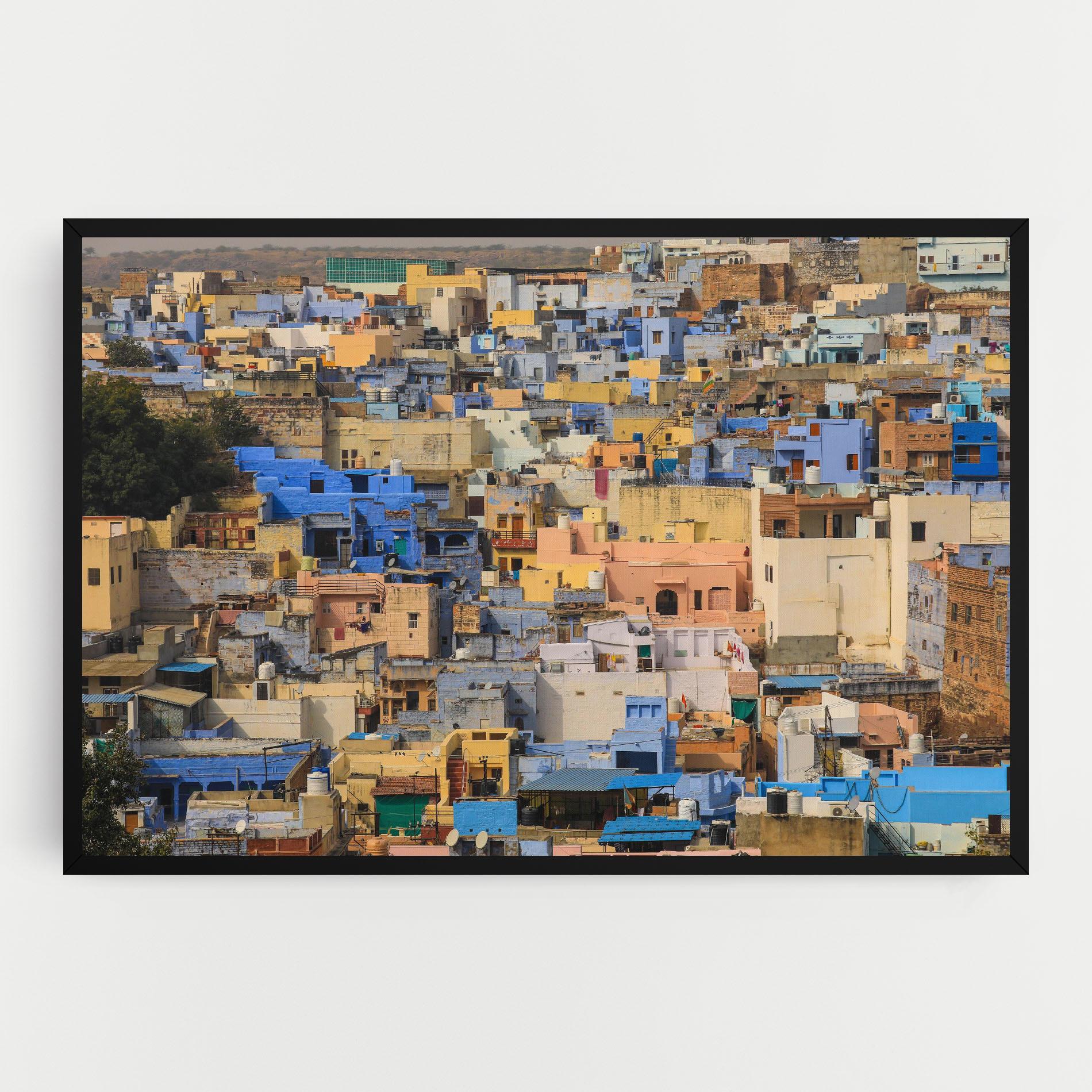 Leinwandbild Rajasthan View India mockup 0