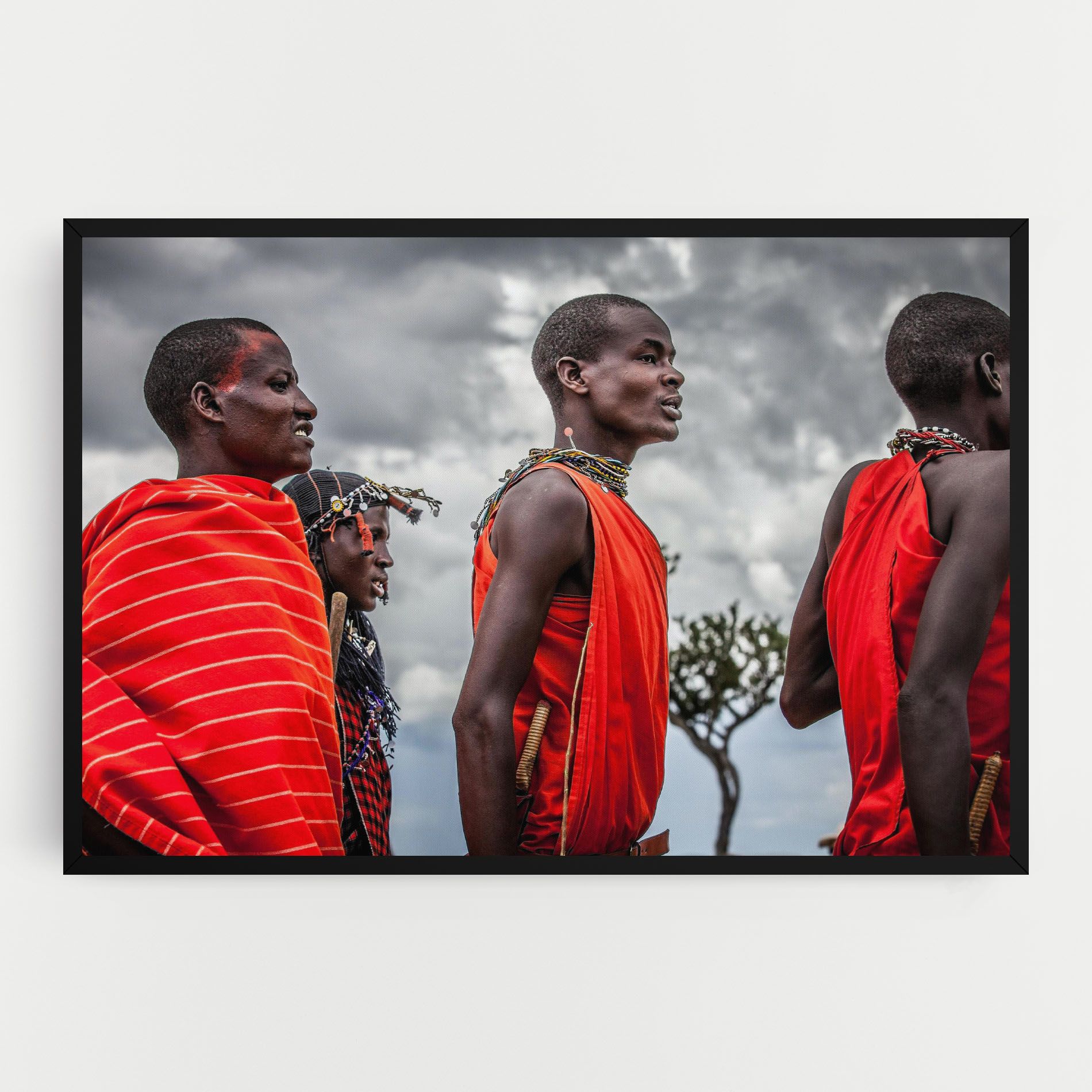 Red African Clothes mockup 0