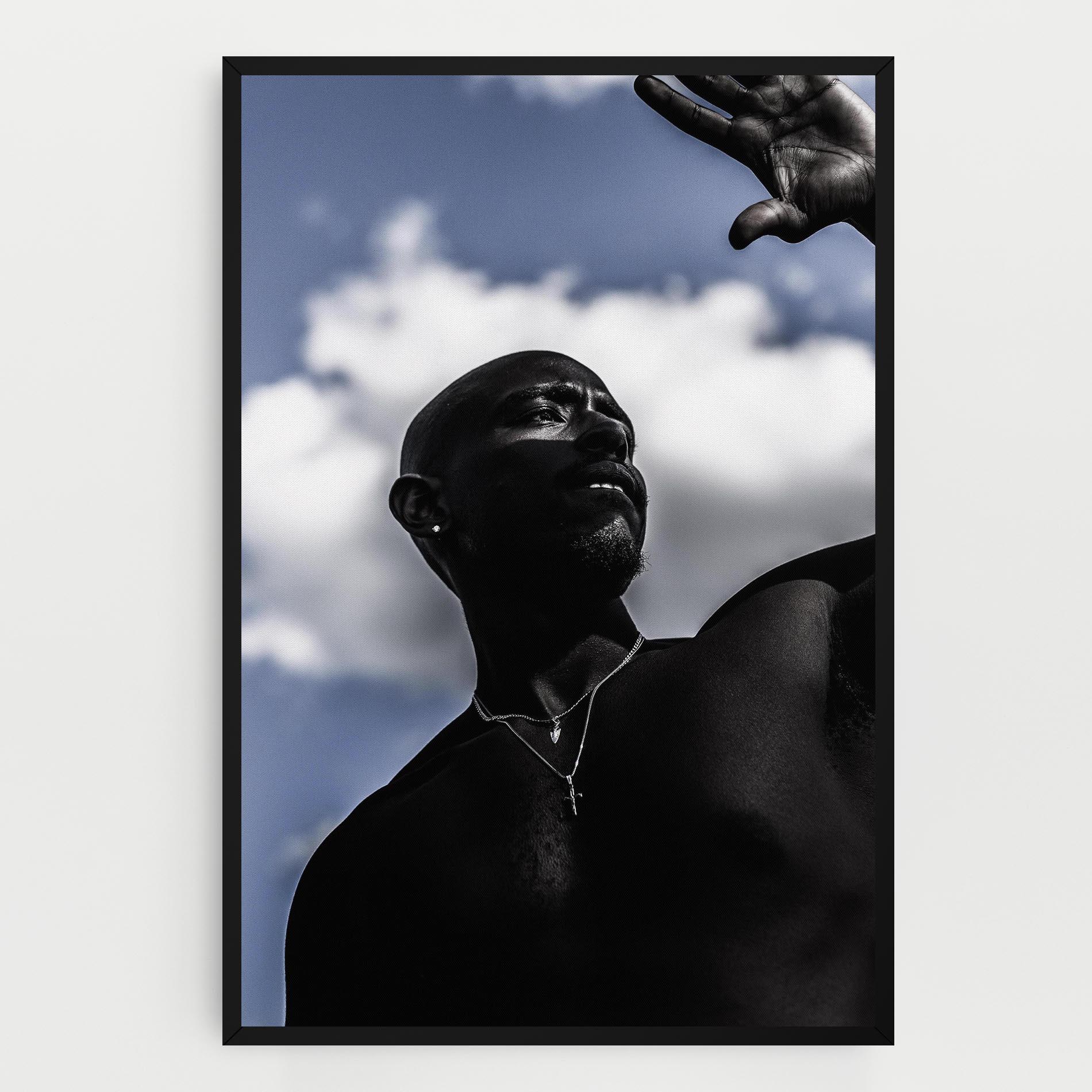 Leinwandbild African Blue Sky mockup 0