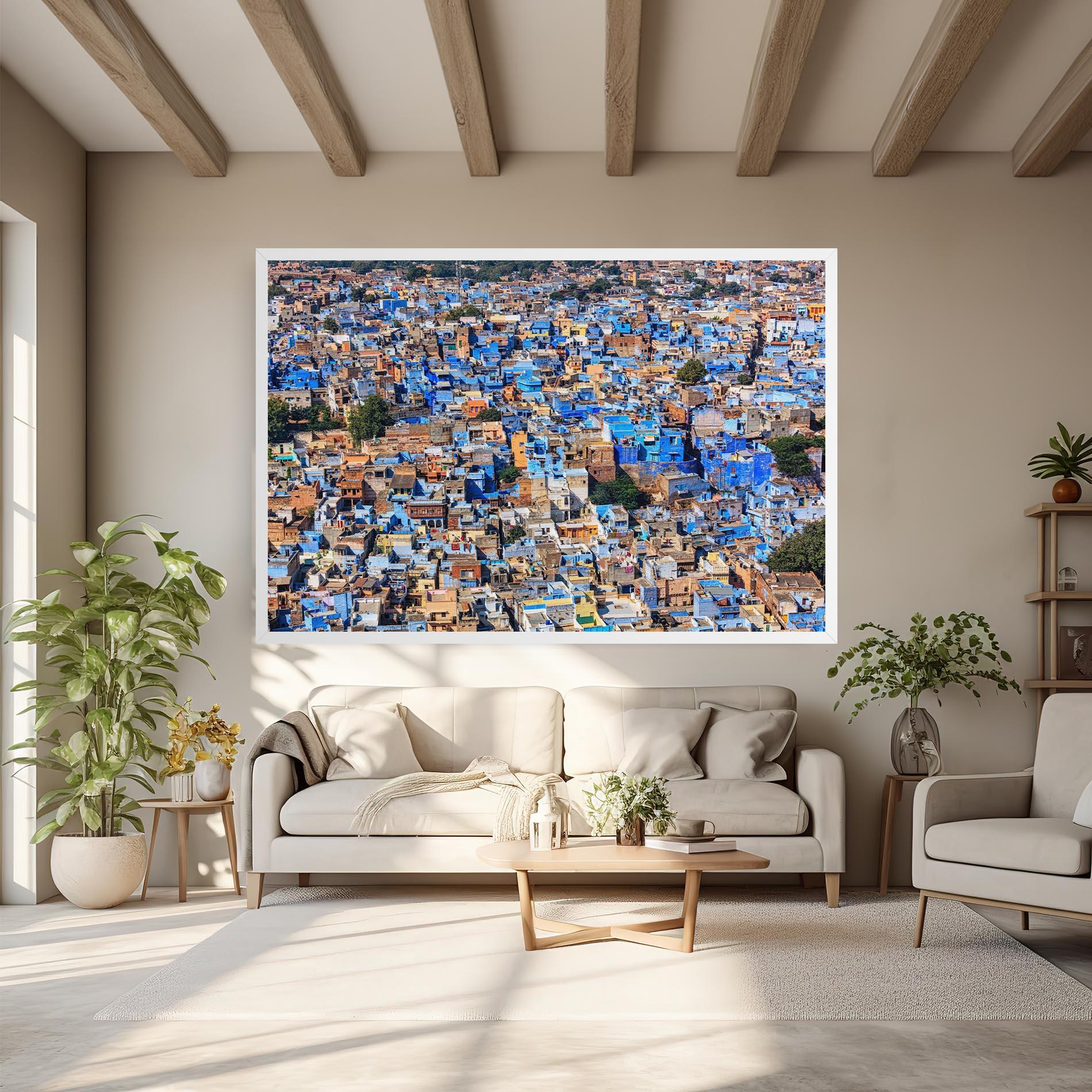 Leinwandbild Brahmin Houses mockup 6