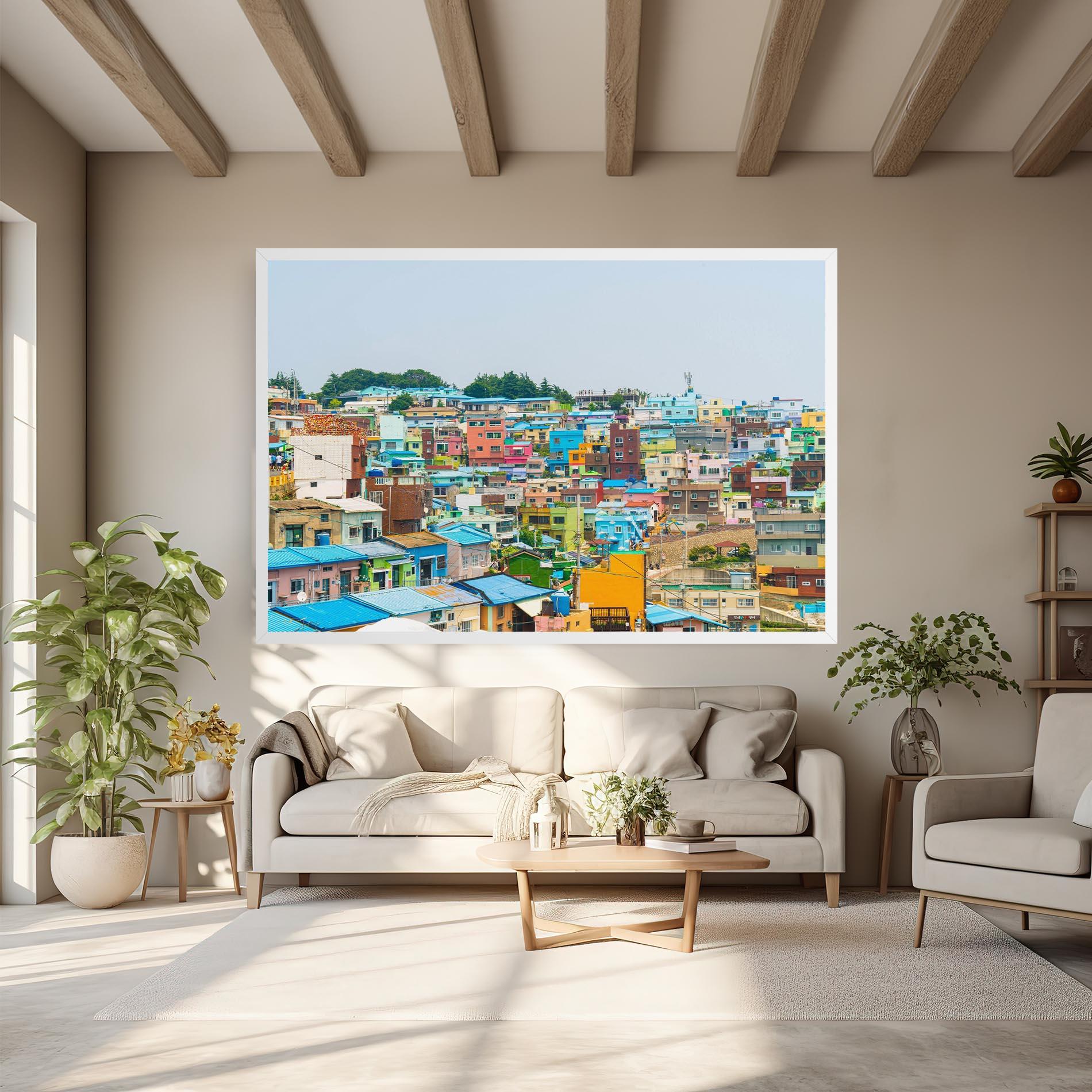 Leinwandbild Gamcheon Culture mockup 6