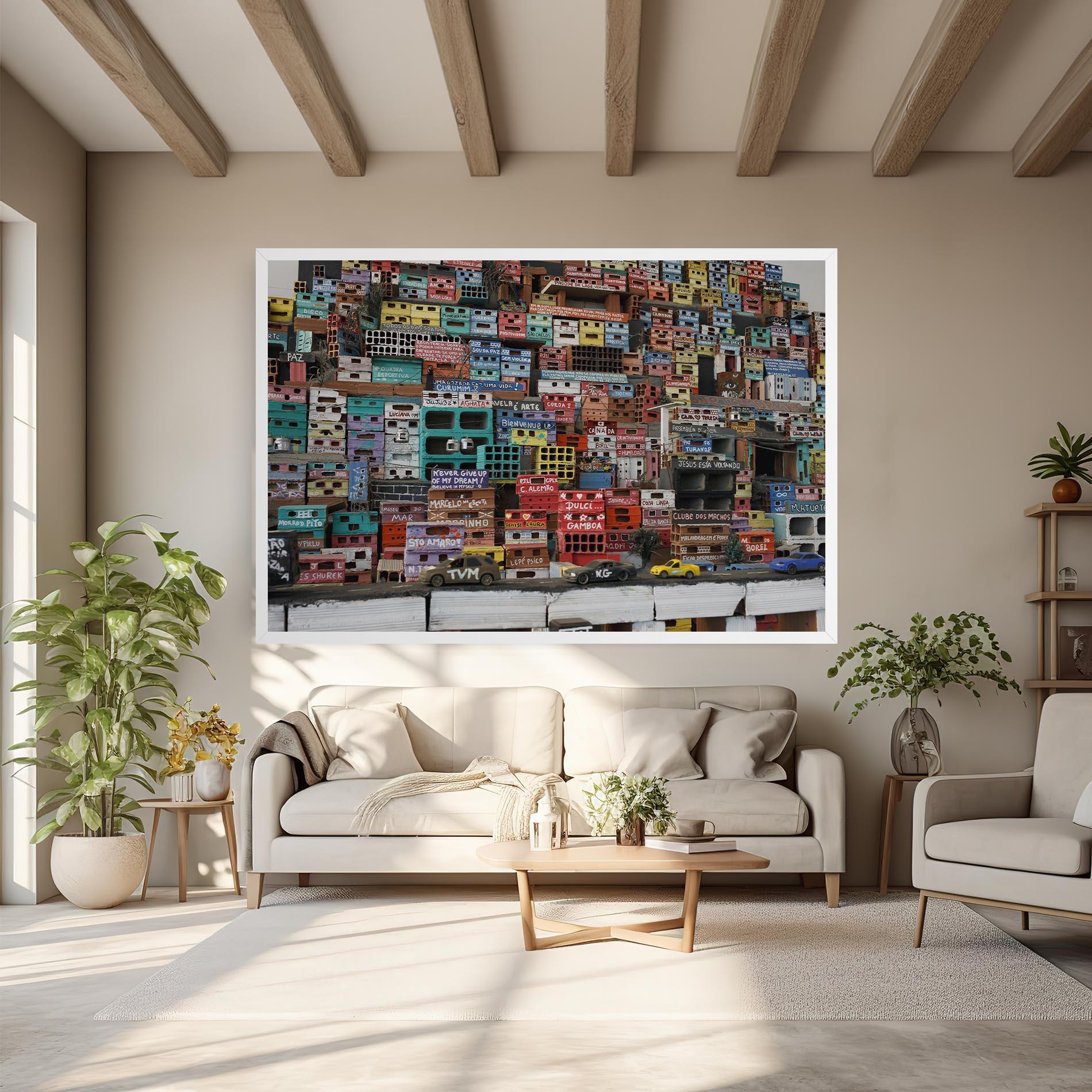 Leinwandbild Rio De Janeiro Brazil mockup 6