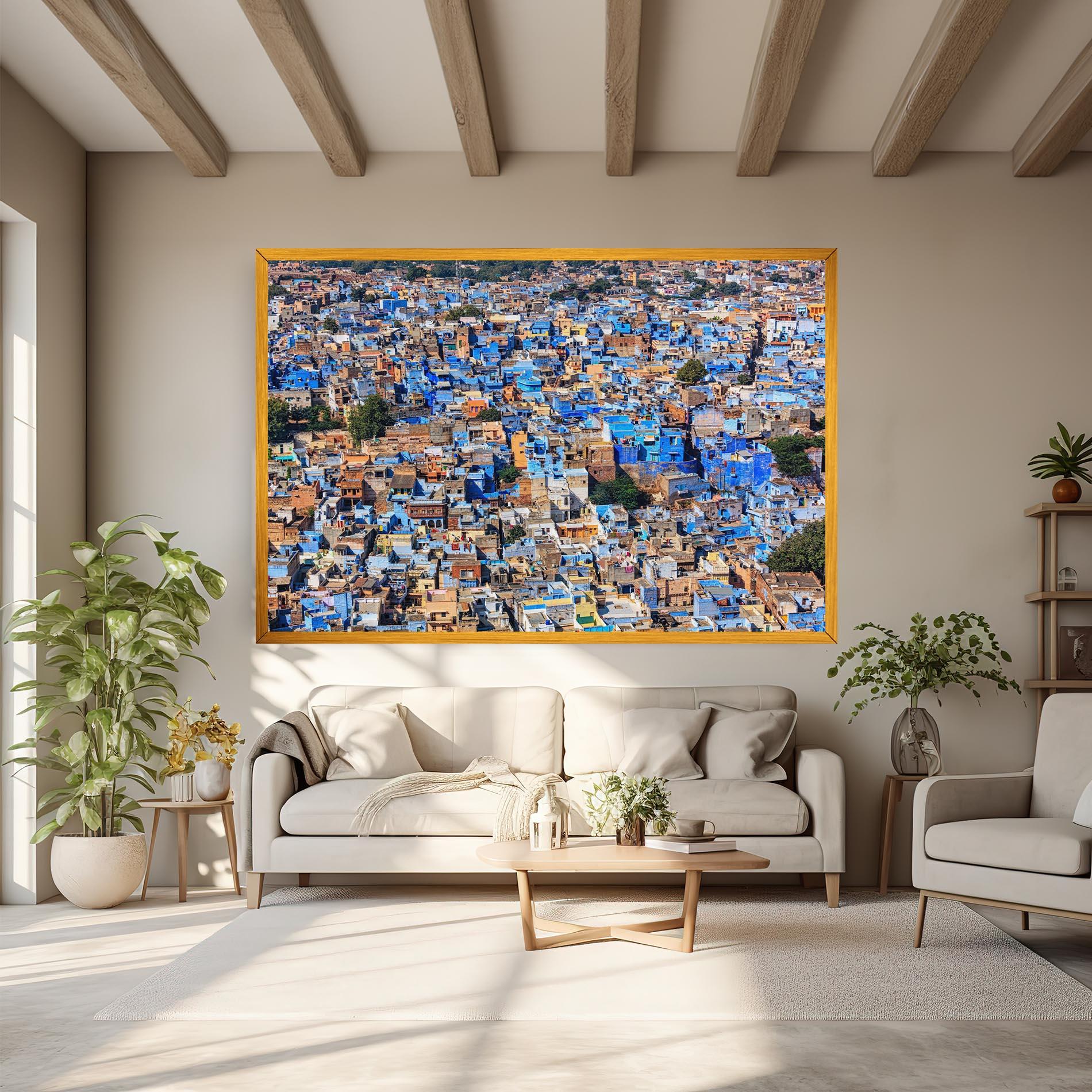 Leinwandbild Brahmin Houses mockup 6