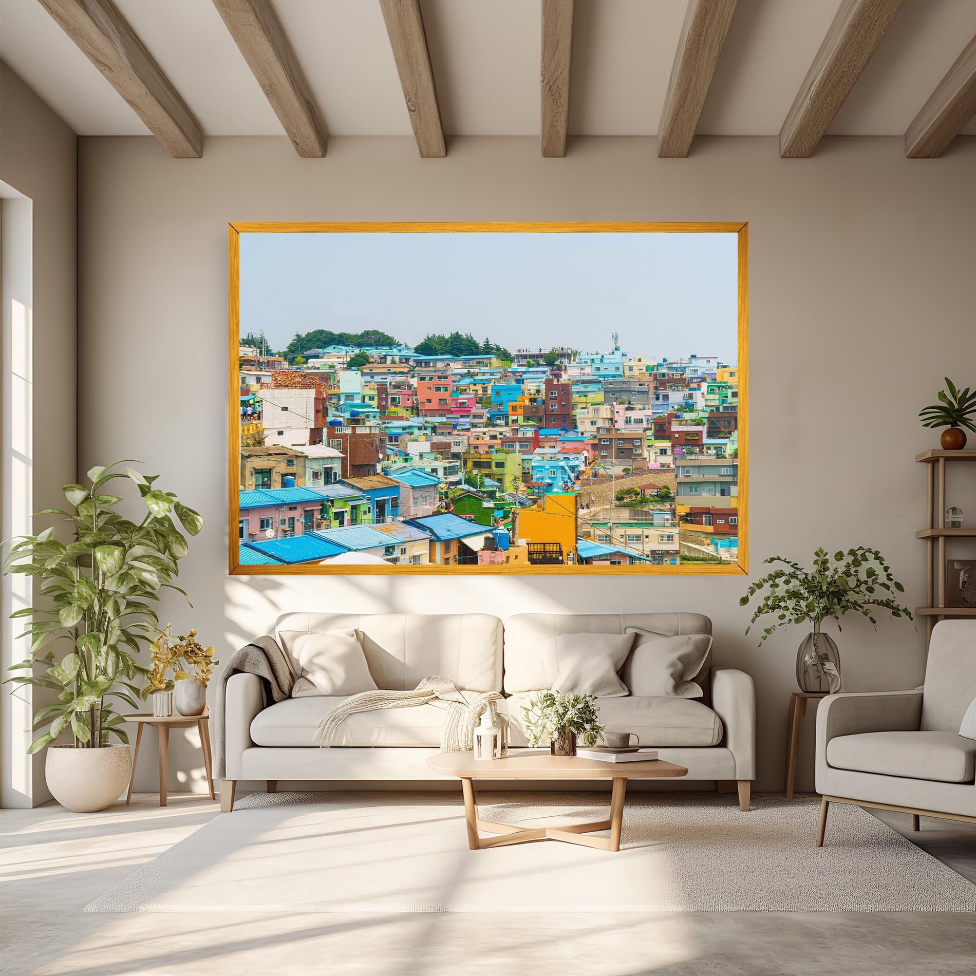 Leinwandbild Gamcheon Culture mockup 6