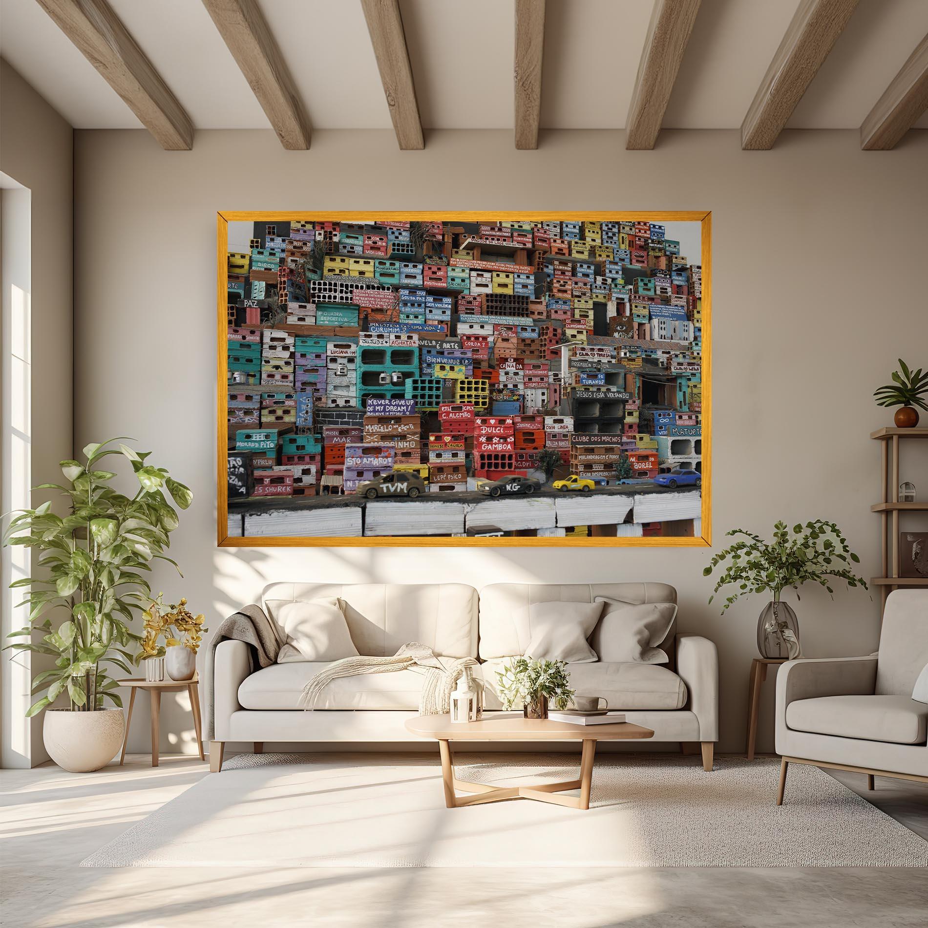 Leinwandbild Rio De Janeiro Brazil mockup 6