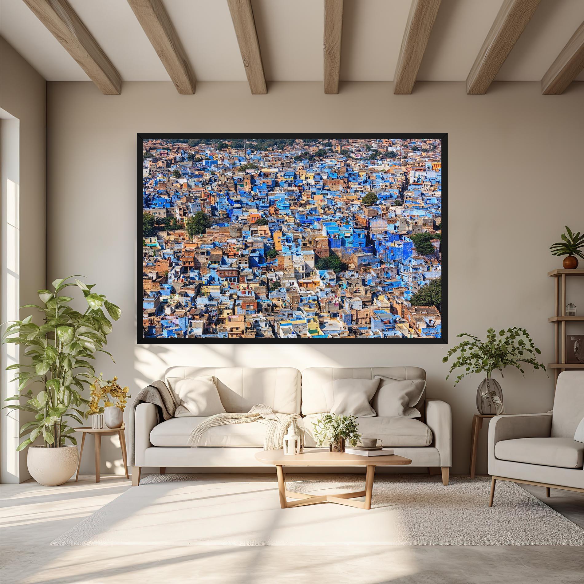 Leinwandbild Brahmin Houses mockup 6