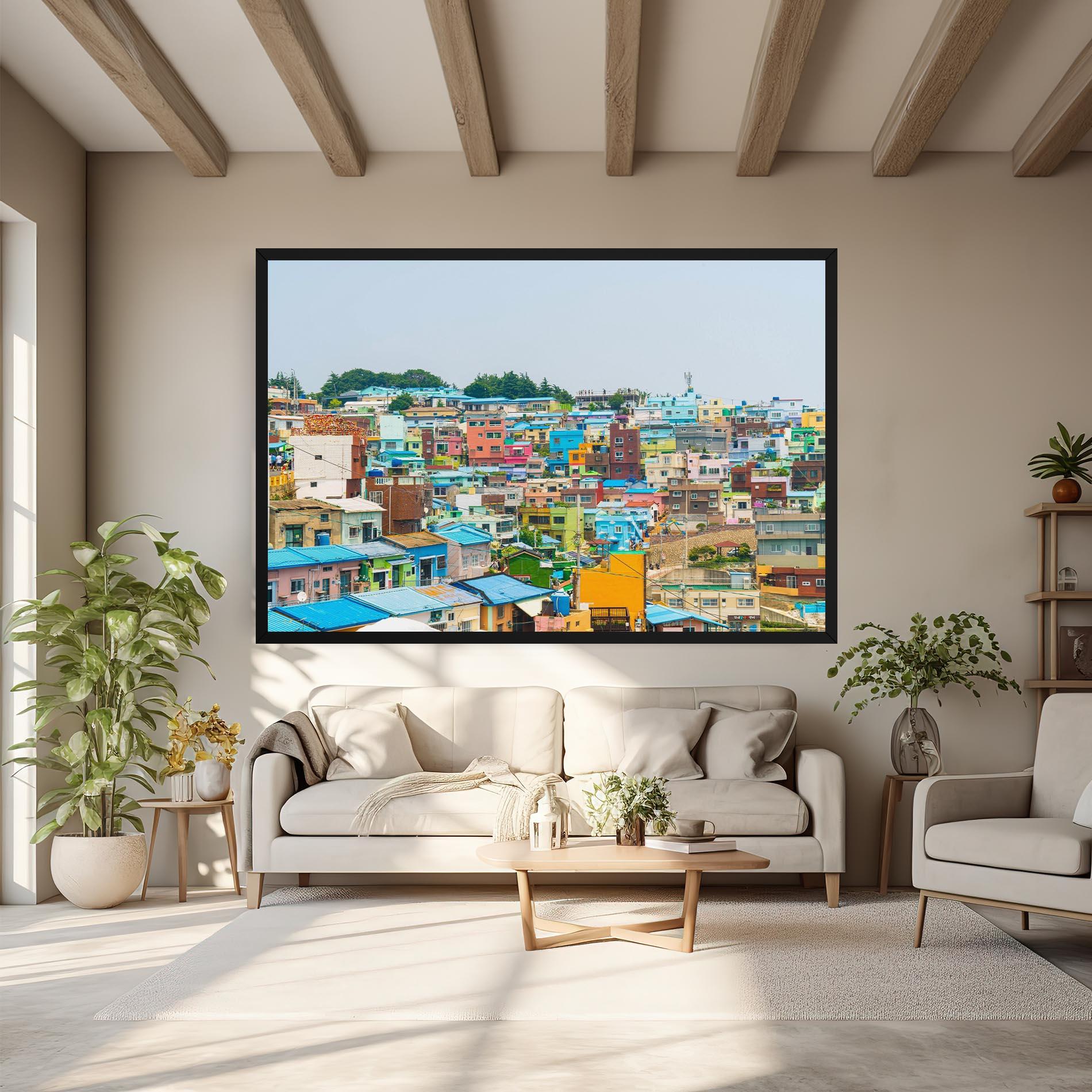 Leinwandbild Gamcheon Culture mockup 6