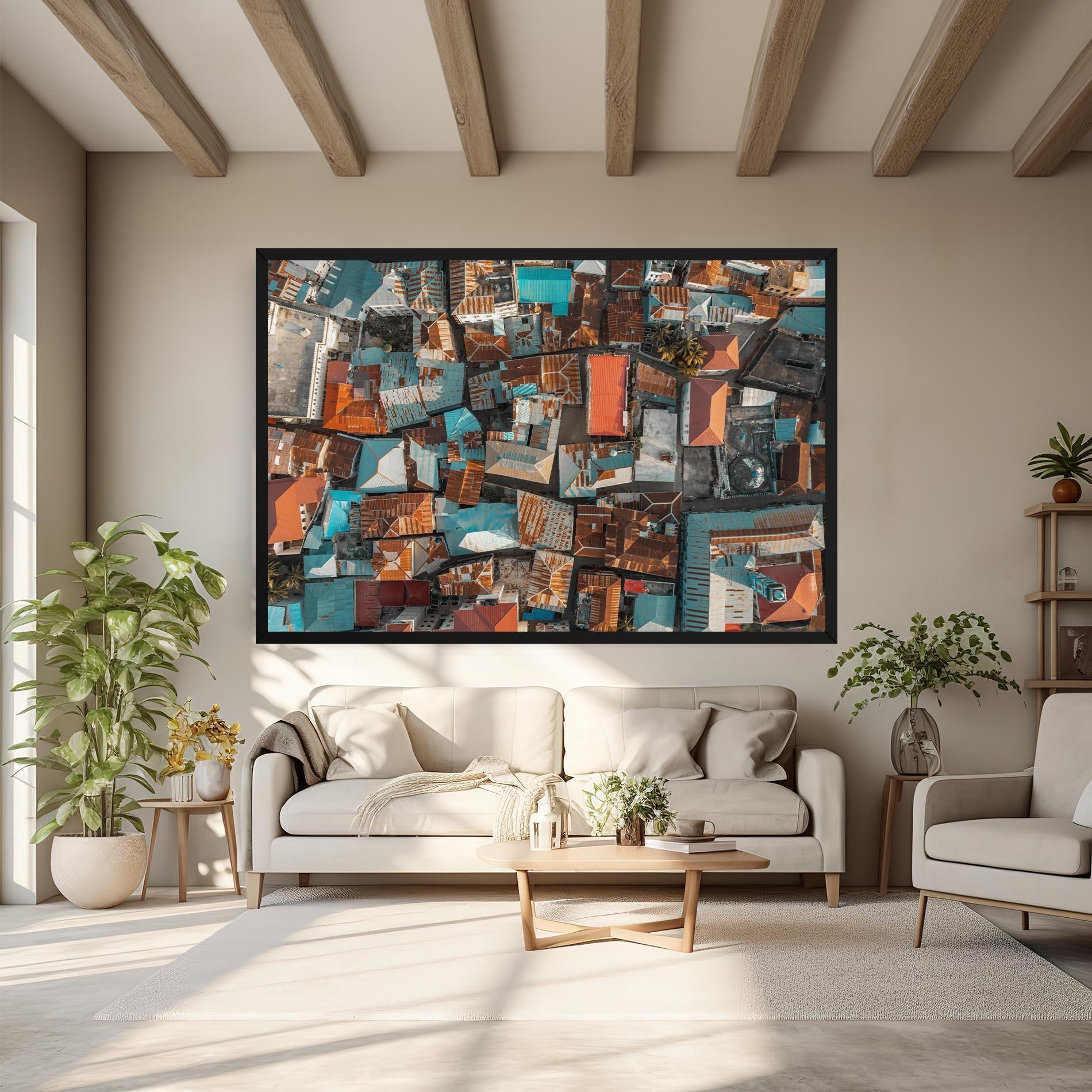 Leinwandbild Island Tanzania mockup 6