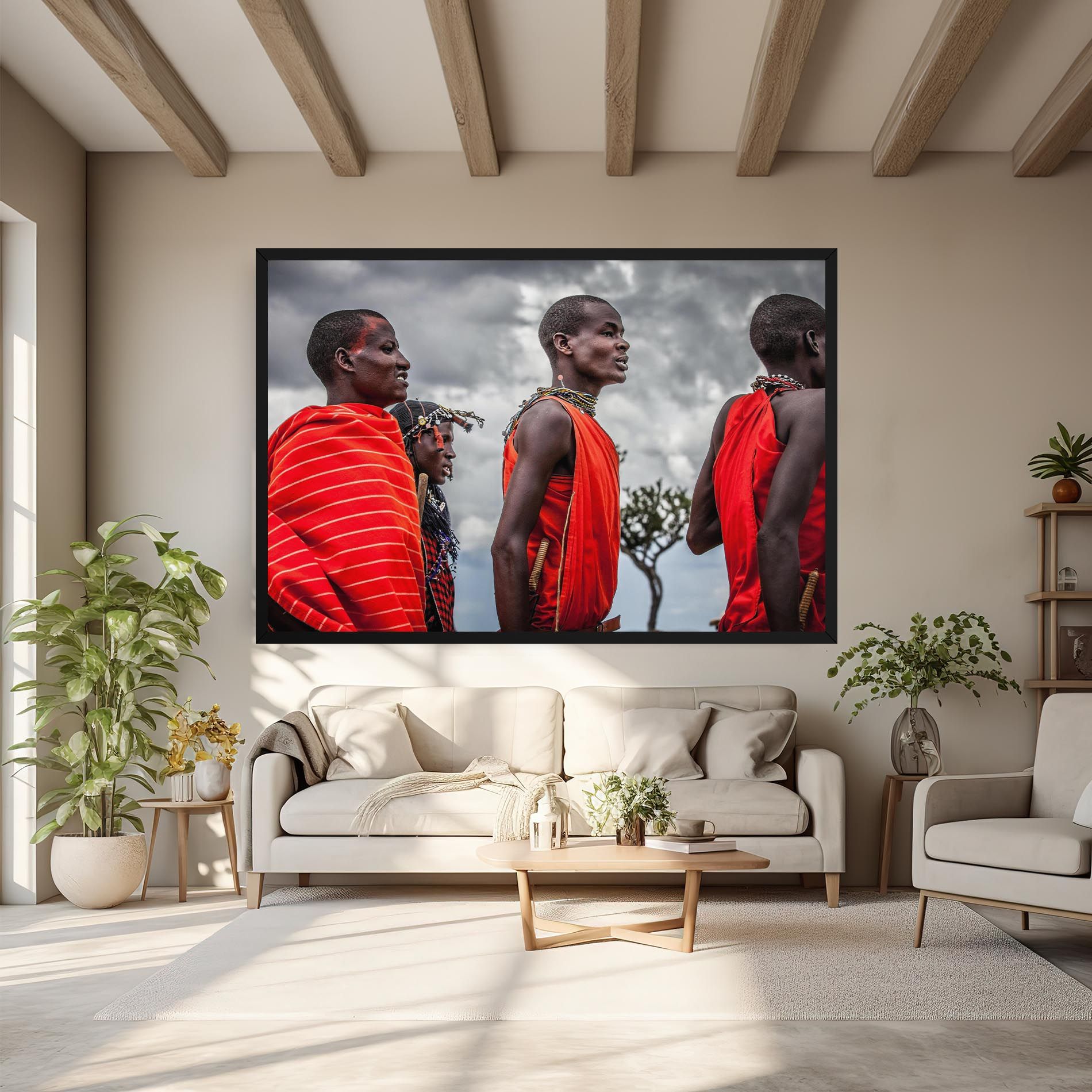 Red African Clothes mockup 6
