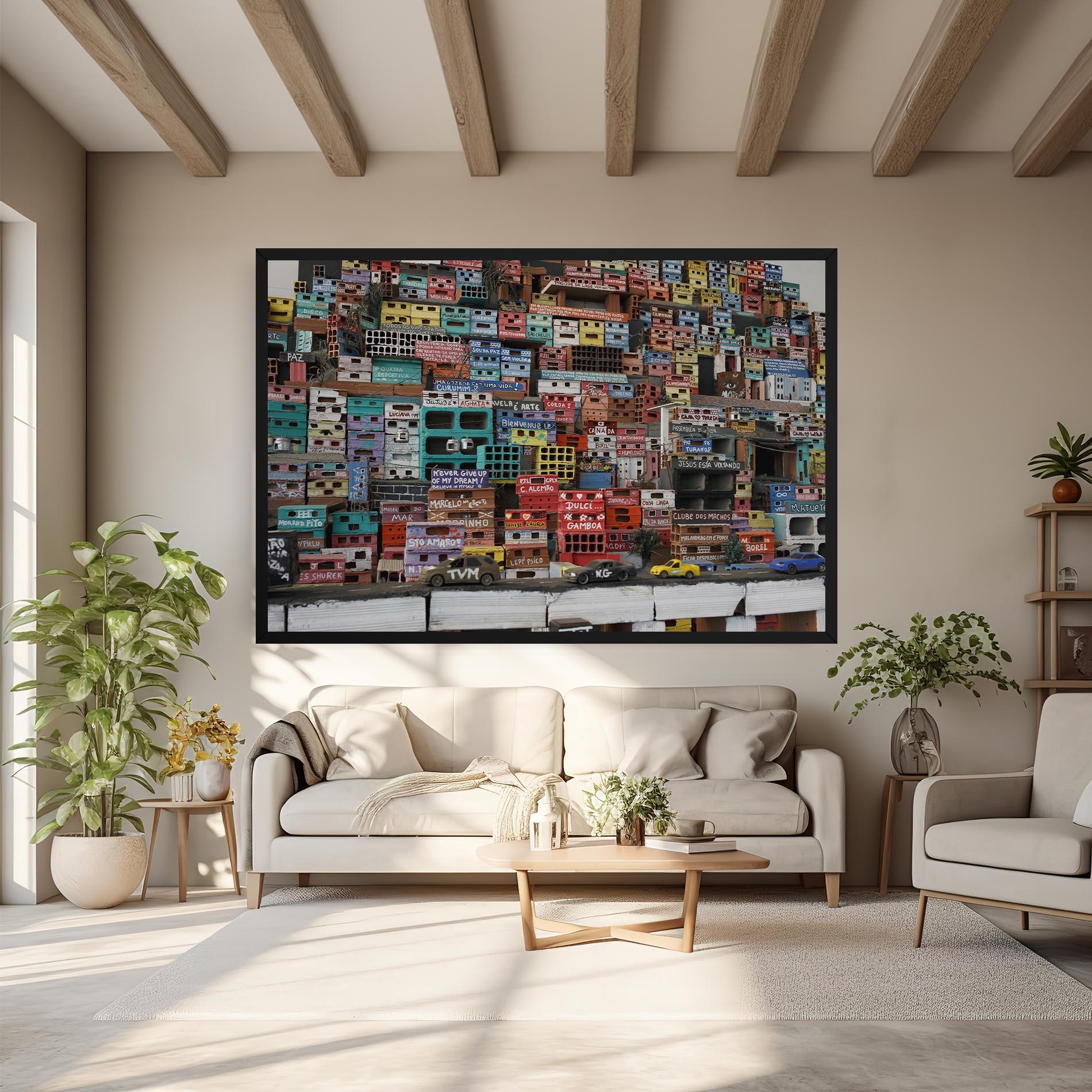 Leinwandbild Rio De Janeiro Brazil mockup 6