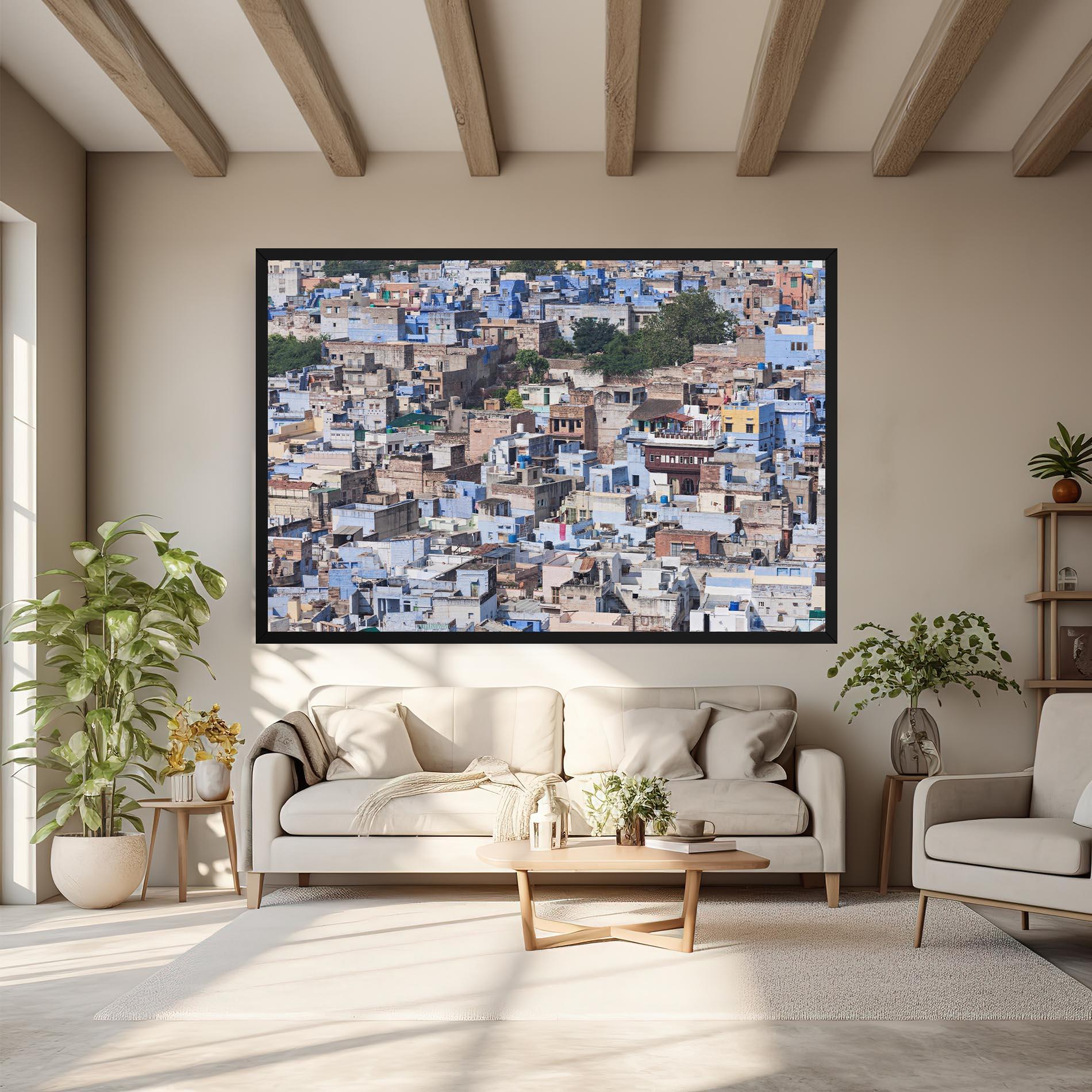 Leinwandbild View Jodhpur mockup 6