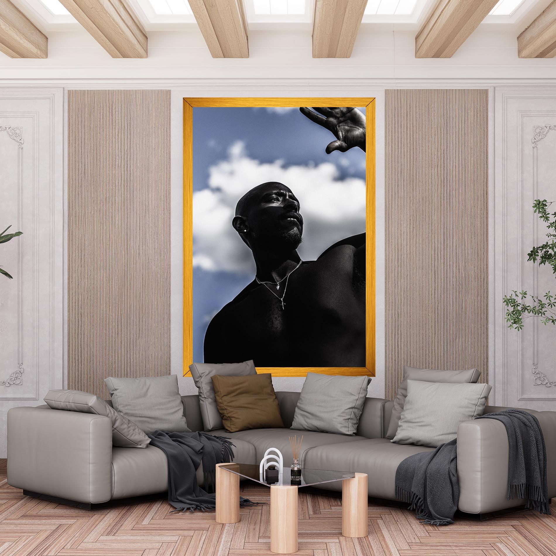 Leinwandbild African Blue Sky mockup 6