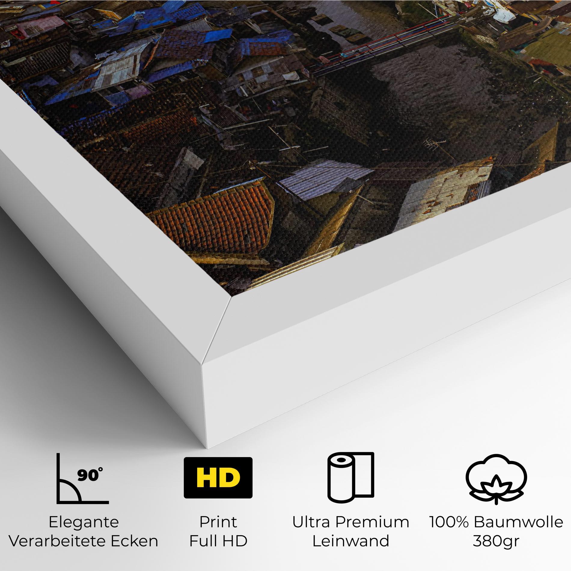 Leinwandbild Bandung Golden Hour mockup 4