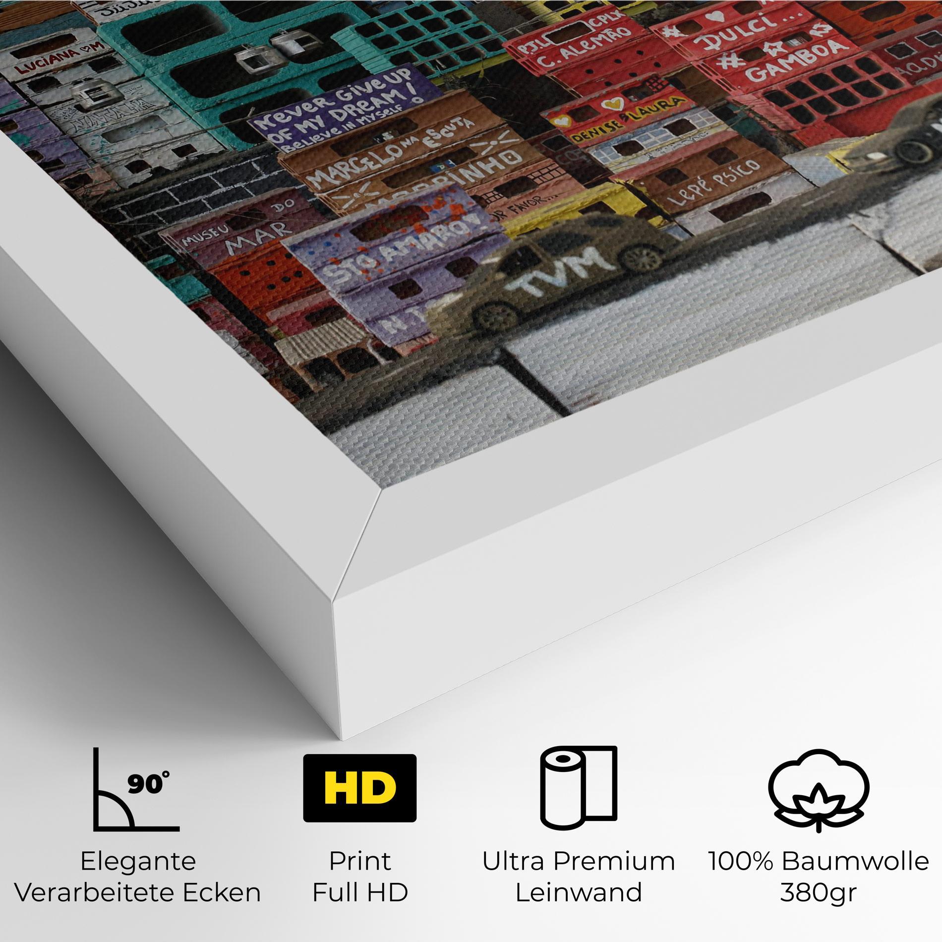 Leinwandbild Rio De Janeiro Brazil mockup 4