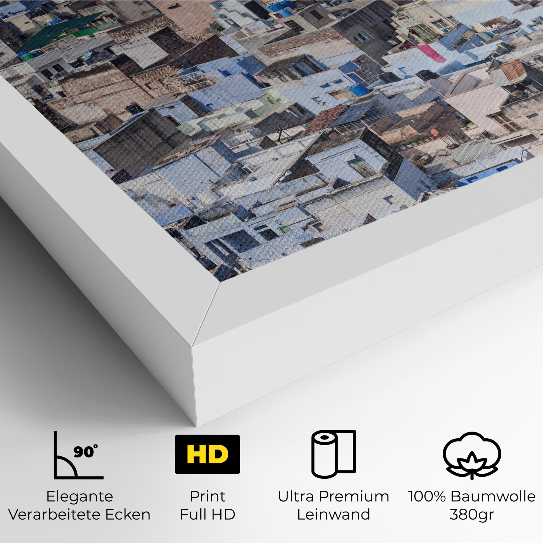 Leinwandbild View Jodhpur mockup 4